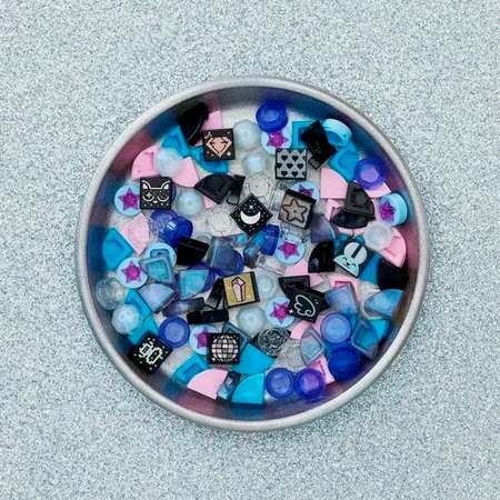 Конструктор LEGO DOTS Тайлы Блеск и сияние блочный