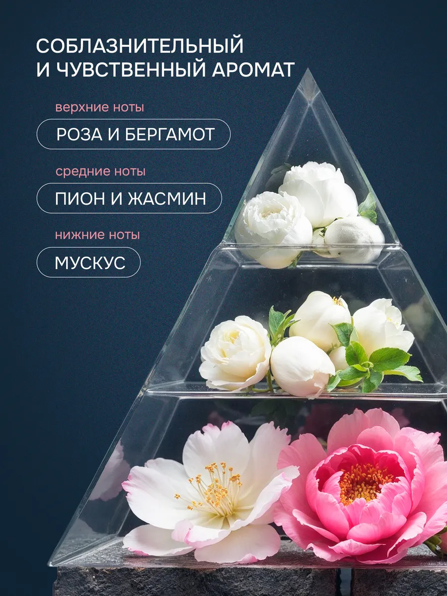 Гель для душа Lavandel Роза и Пион 1000 мл - фото 2