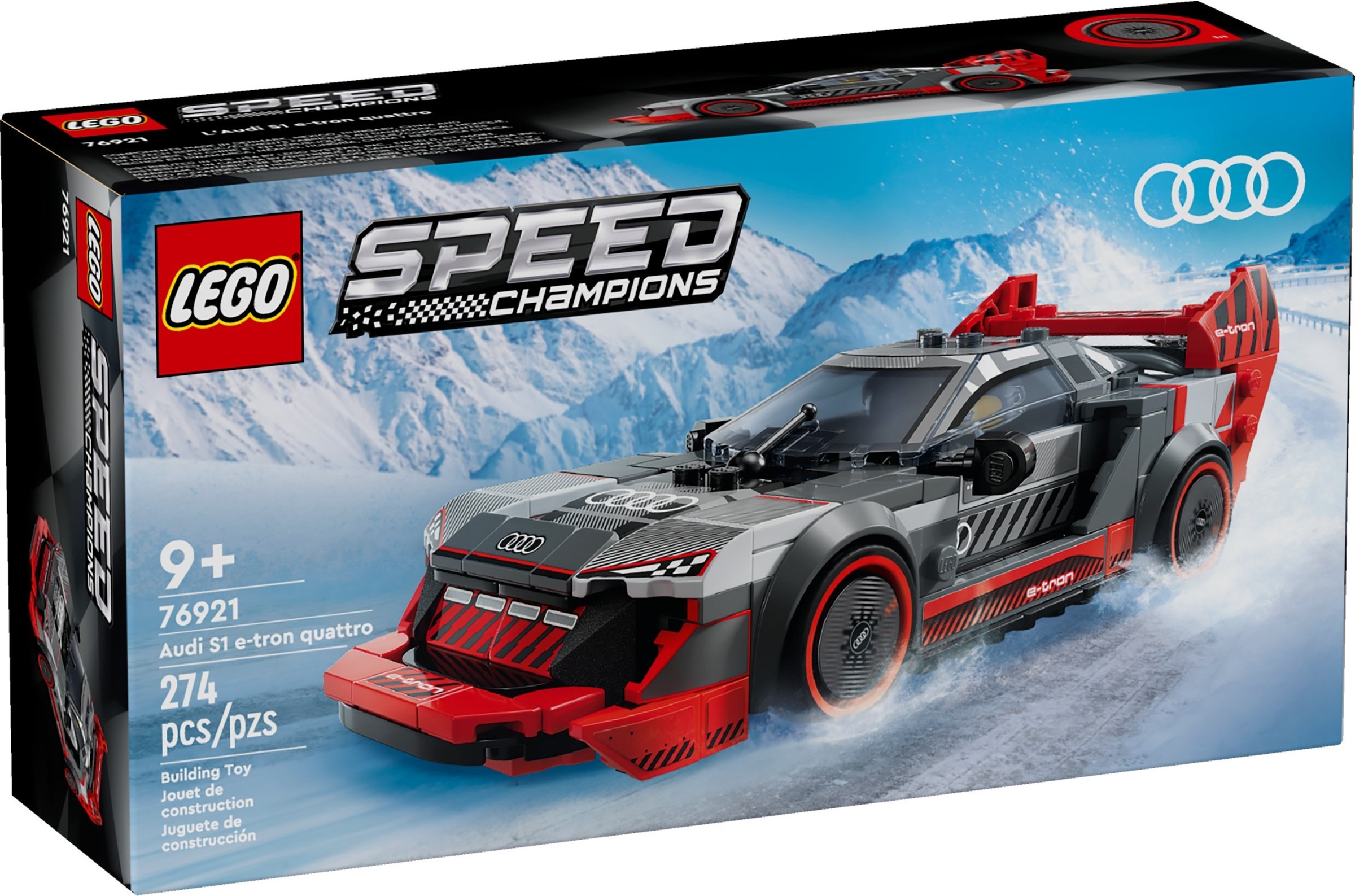 Изображение товара Конструктор LEGO Speed Champions Audi S1 e-tron quattro 76921 - 198 деталей Изображение товара Конструктор LEGO Speed Champions Audi S1 e-tron quattro 76921 - 198 деталей