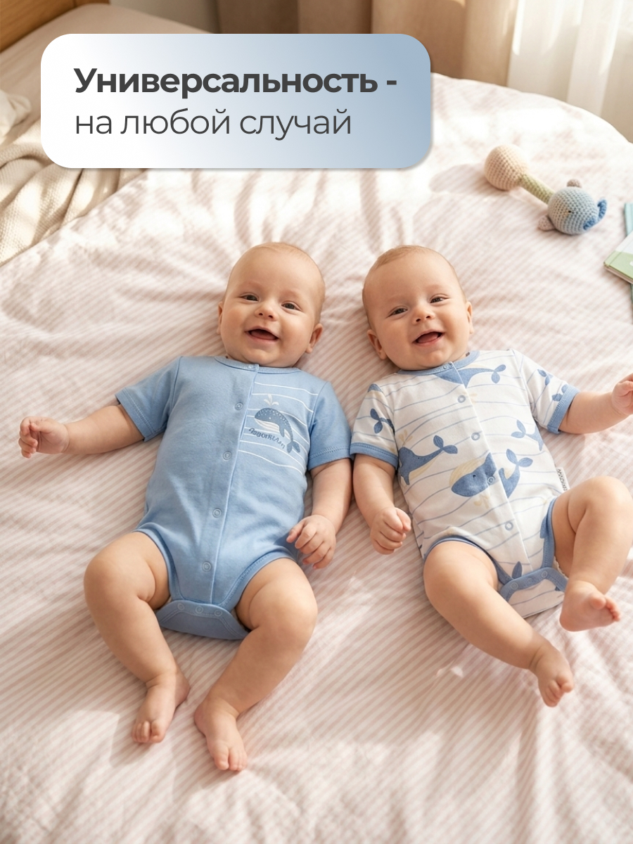 Боди 2 шт Эскимо 32-701 - фото 5