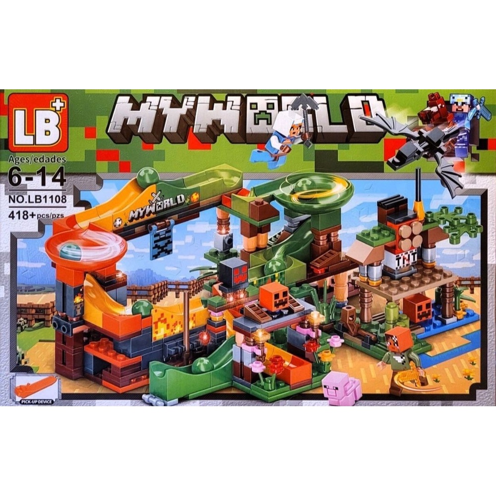 Конструктор BalaToys My World Сражение фигурки блочный - фото 2