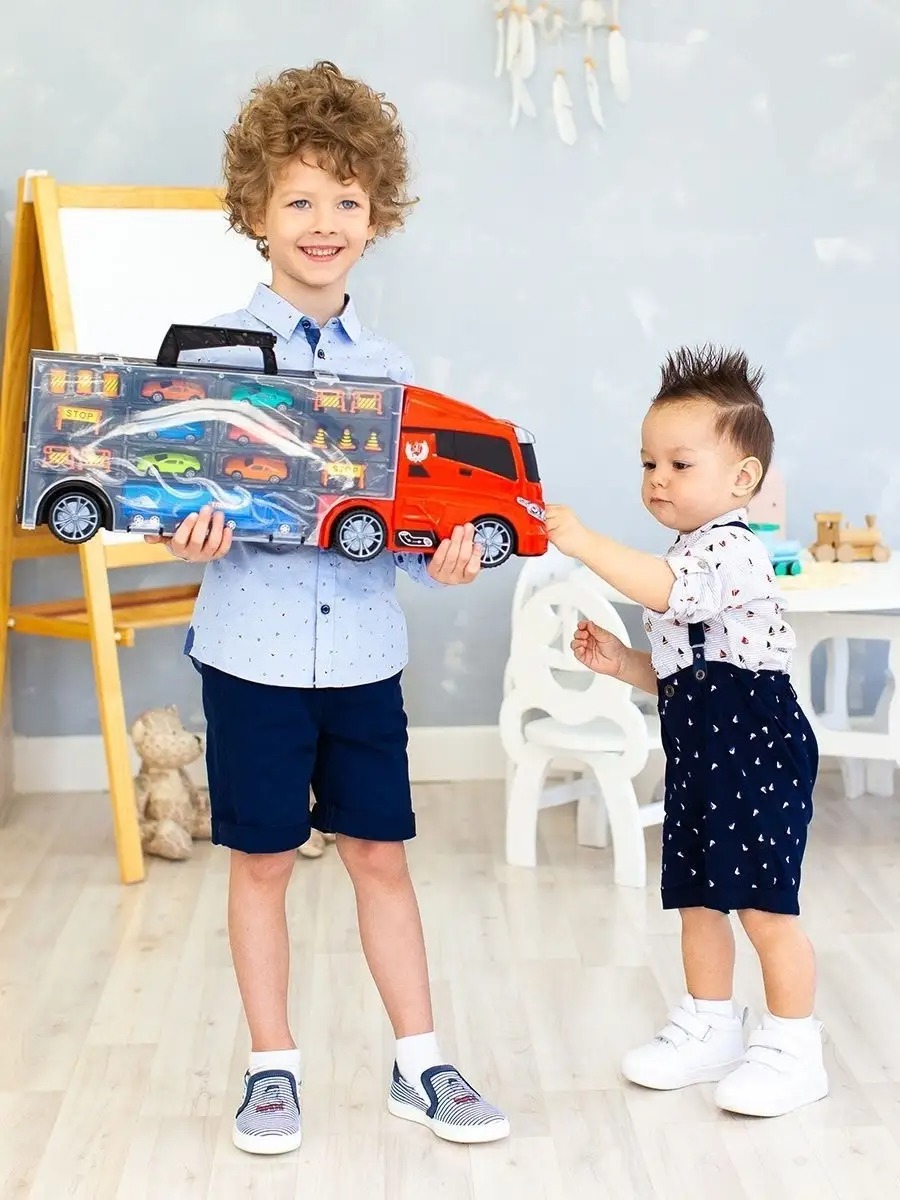 Автовоз Givito с тоннелем G205-002 - фото 3