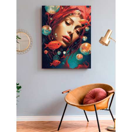 Алмазная мозаика Art on Canvas Русалка в ассортименте