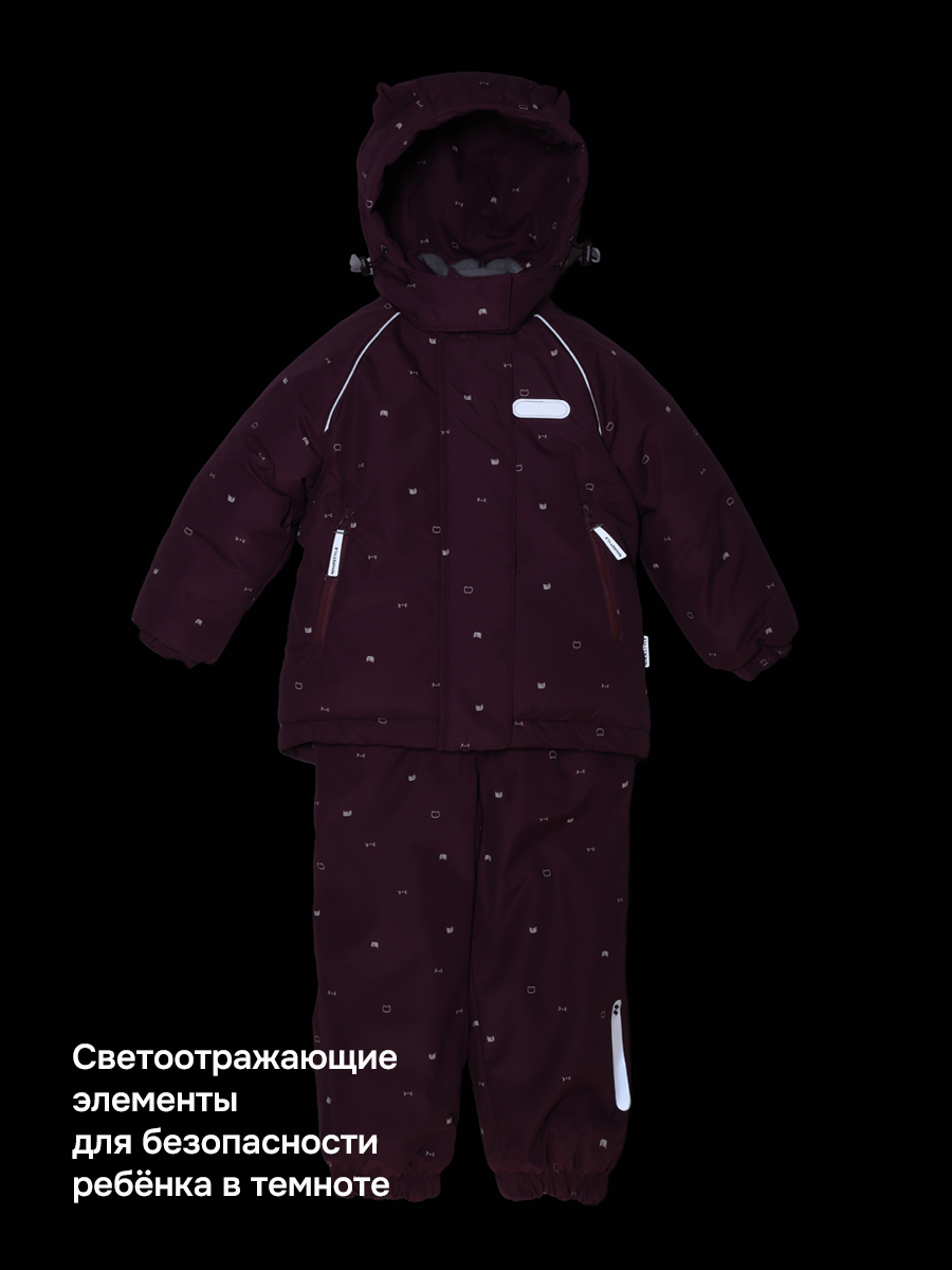 Костюм NIKASTYLE 7з0426 брусника - фото 12