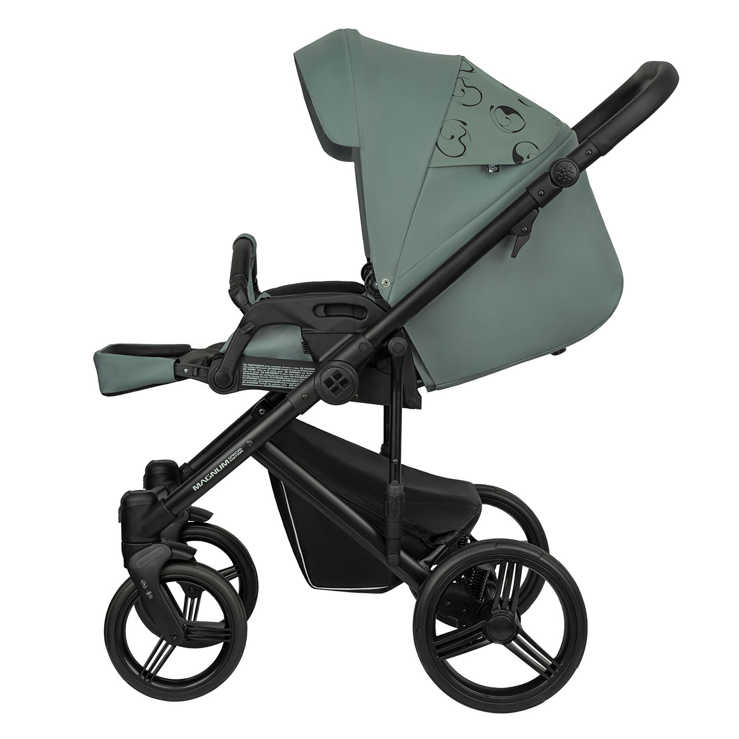 Коляска 2в1 Bebetto Magnum Light SE зеленый - фото 14