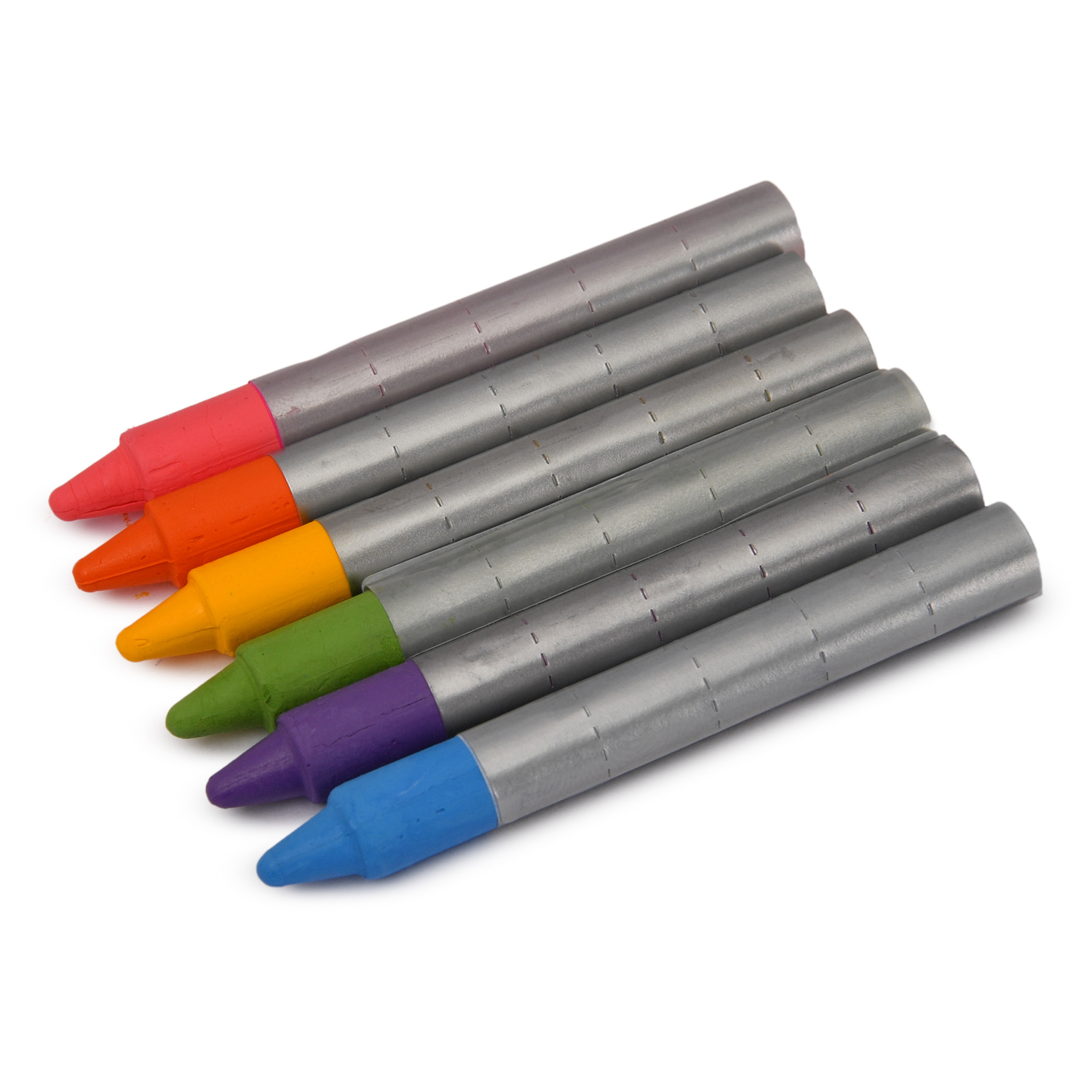 Аквагрим Фабрика театральной косметики Радуга карандаши-мелки 6 цв. - фото 1