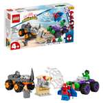 Конструктор LEGO Spidey Схватка Халка и Носорога блочный