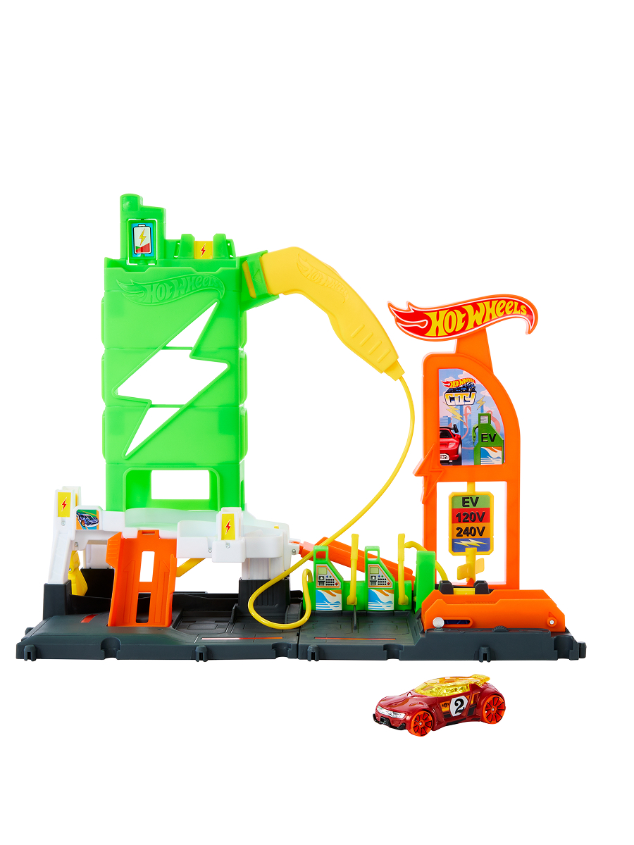 Заправка Hot Wheels HTN79 трек станция для зарядки HTN79 - фото 8