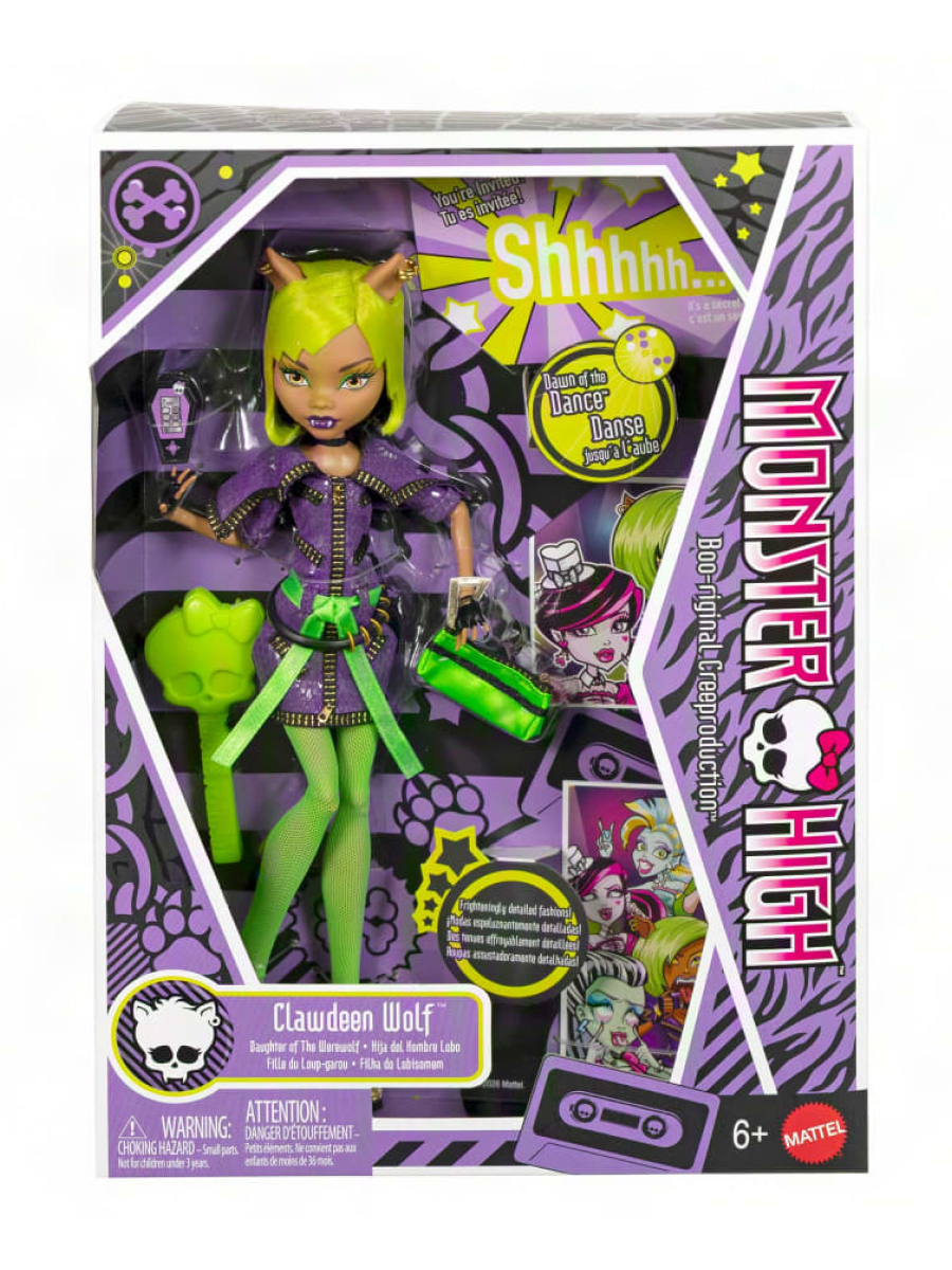 Кукла модельная Monster High Dawn of Dance Клодин Вульф высота 27 см JKM45 - фото 4