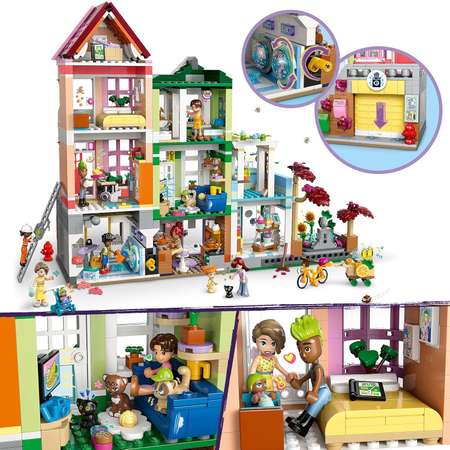Конструктор LEGO Friends Апартаменты и магазины блочный