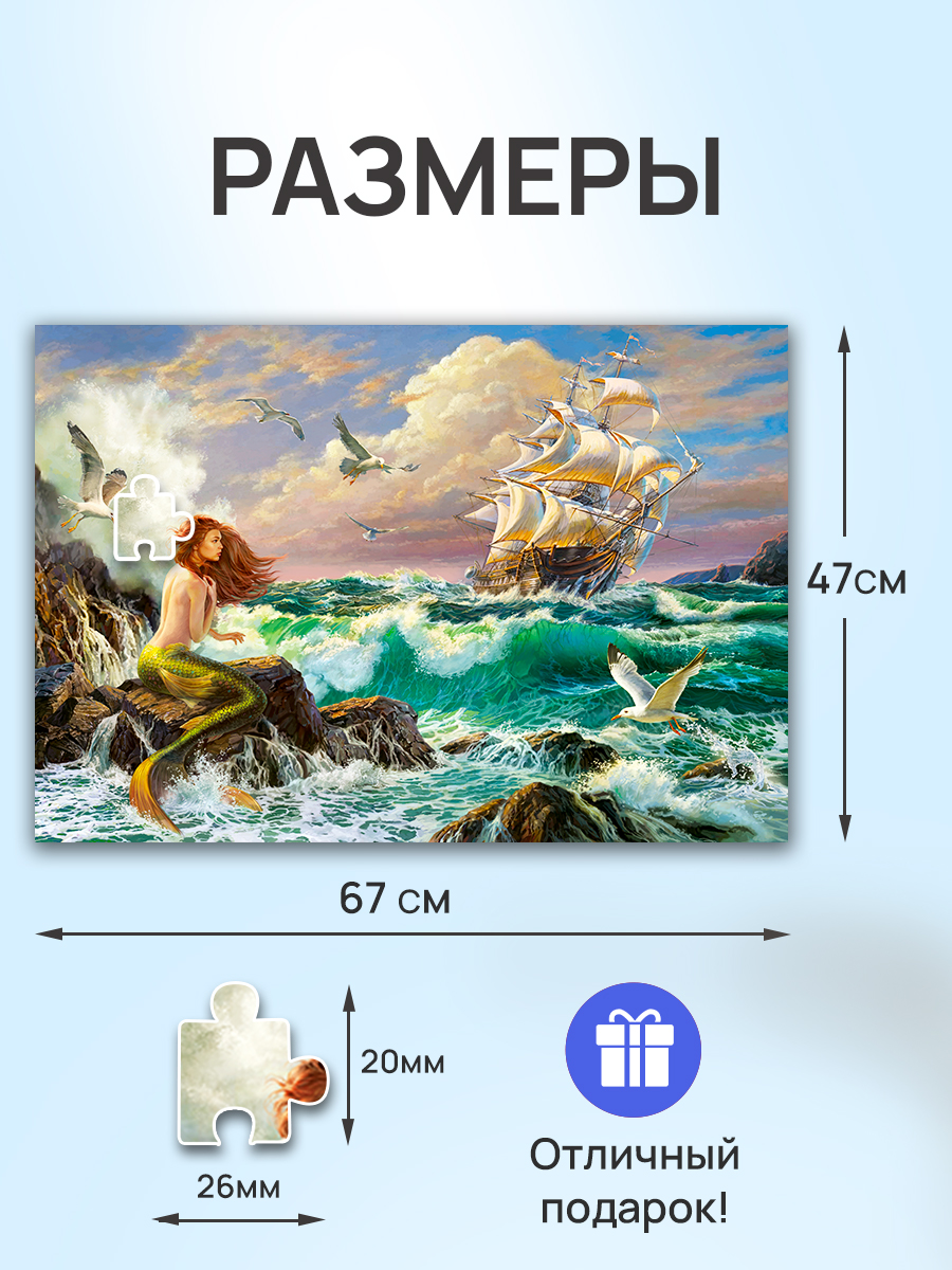 Пазл Рыжий кот классический - фото 2