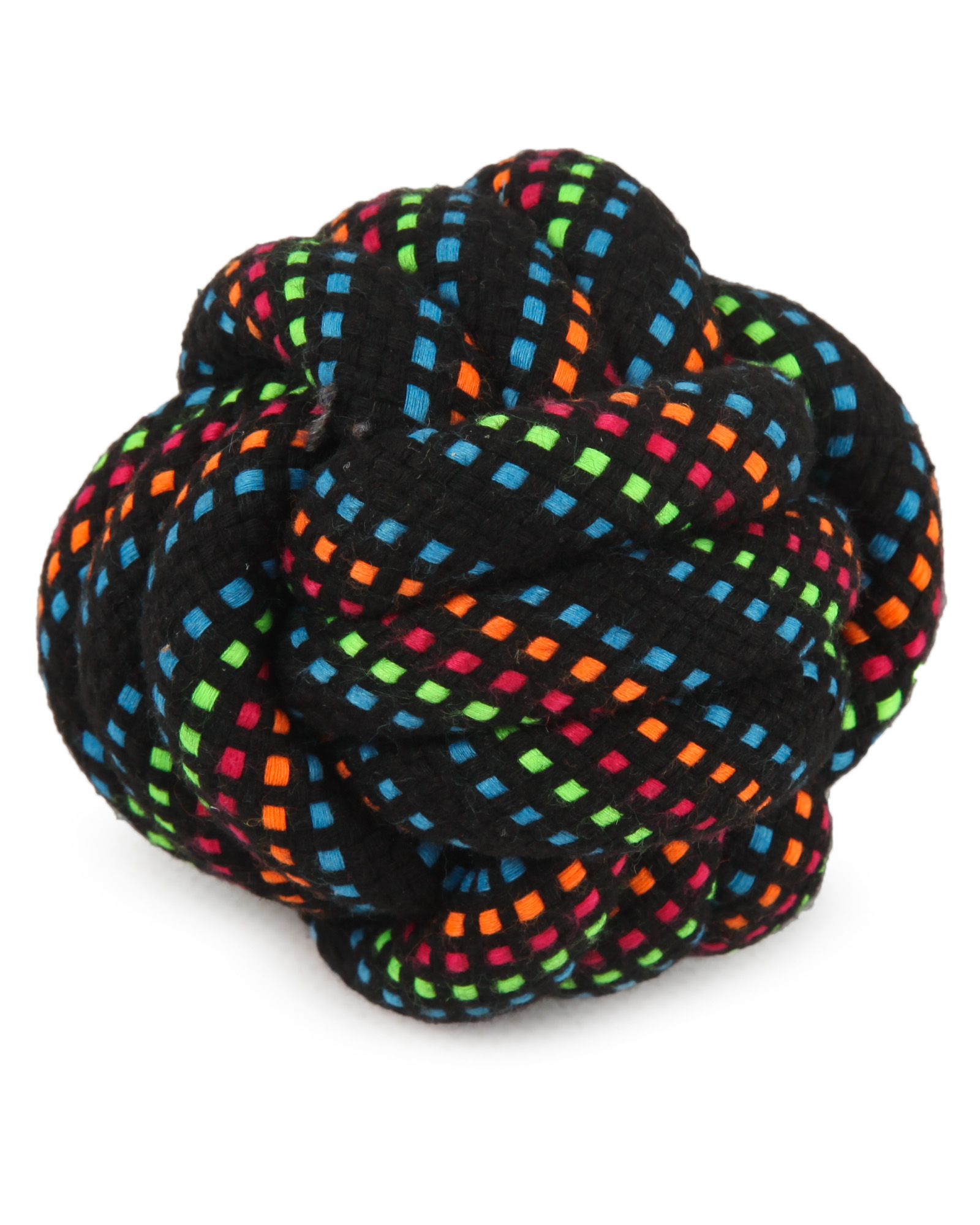 Игрушка для собак Barbaks Канатный мячик 10см - фото 2