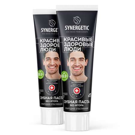 Зубная паста Synergetic без фтора мята