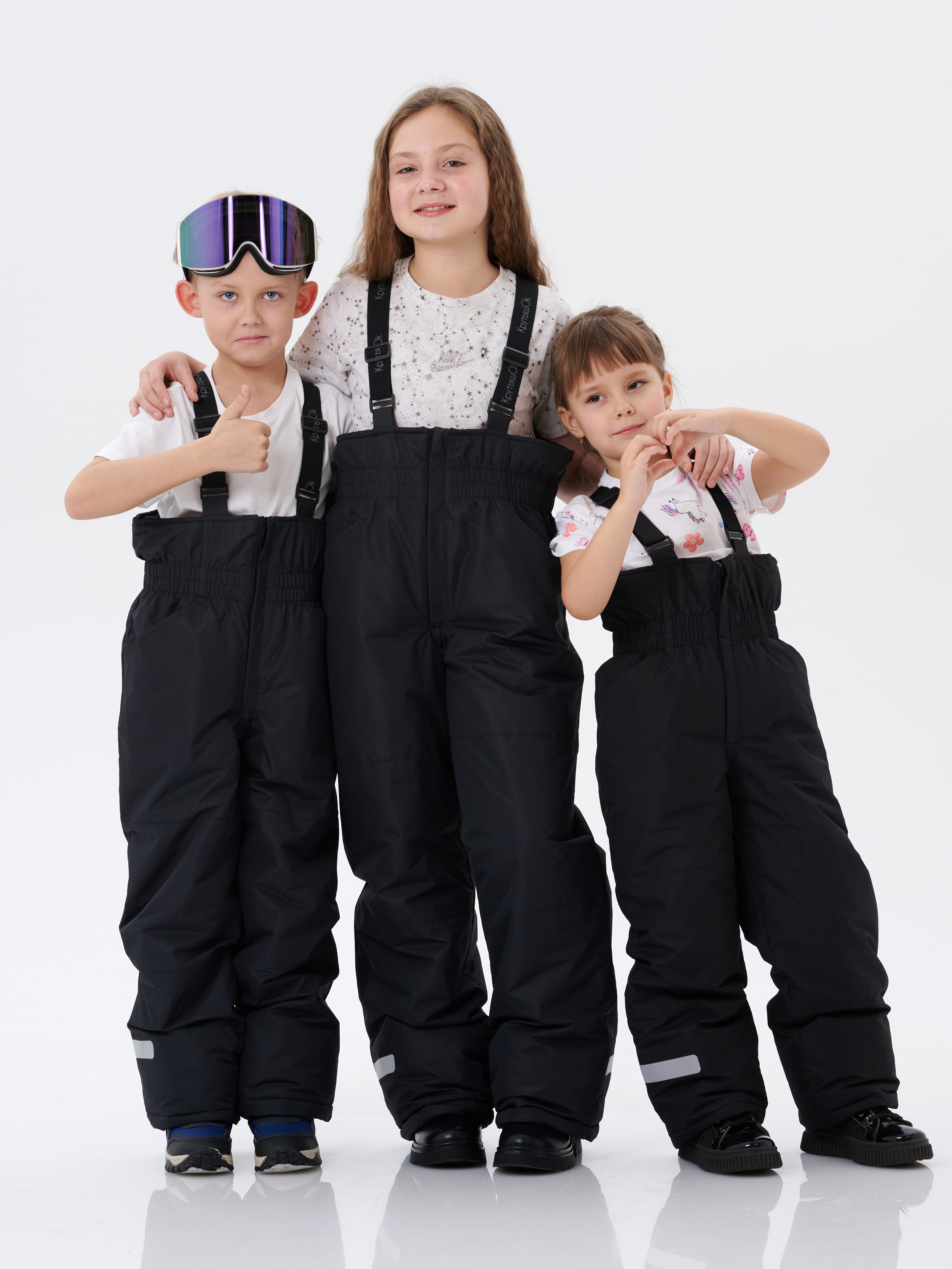 Брюки утепленные КрутышОк Т-067 черные - фото 22