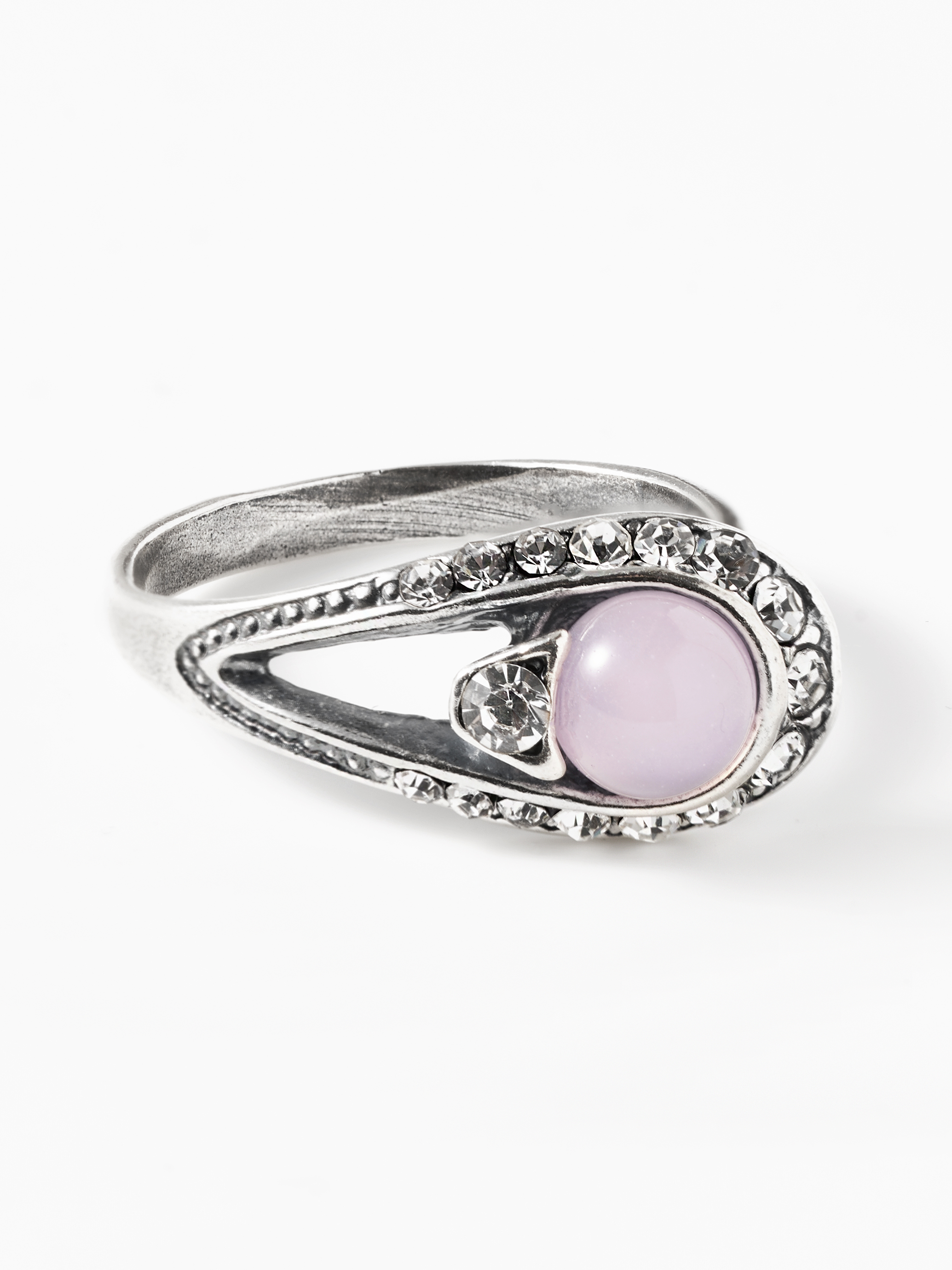 Кольцо Shine and Beauty 80016-8-к-розовыйкварц - фото 1