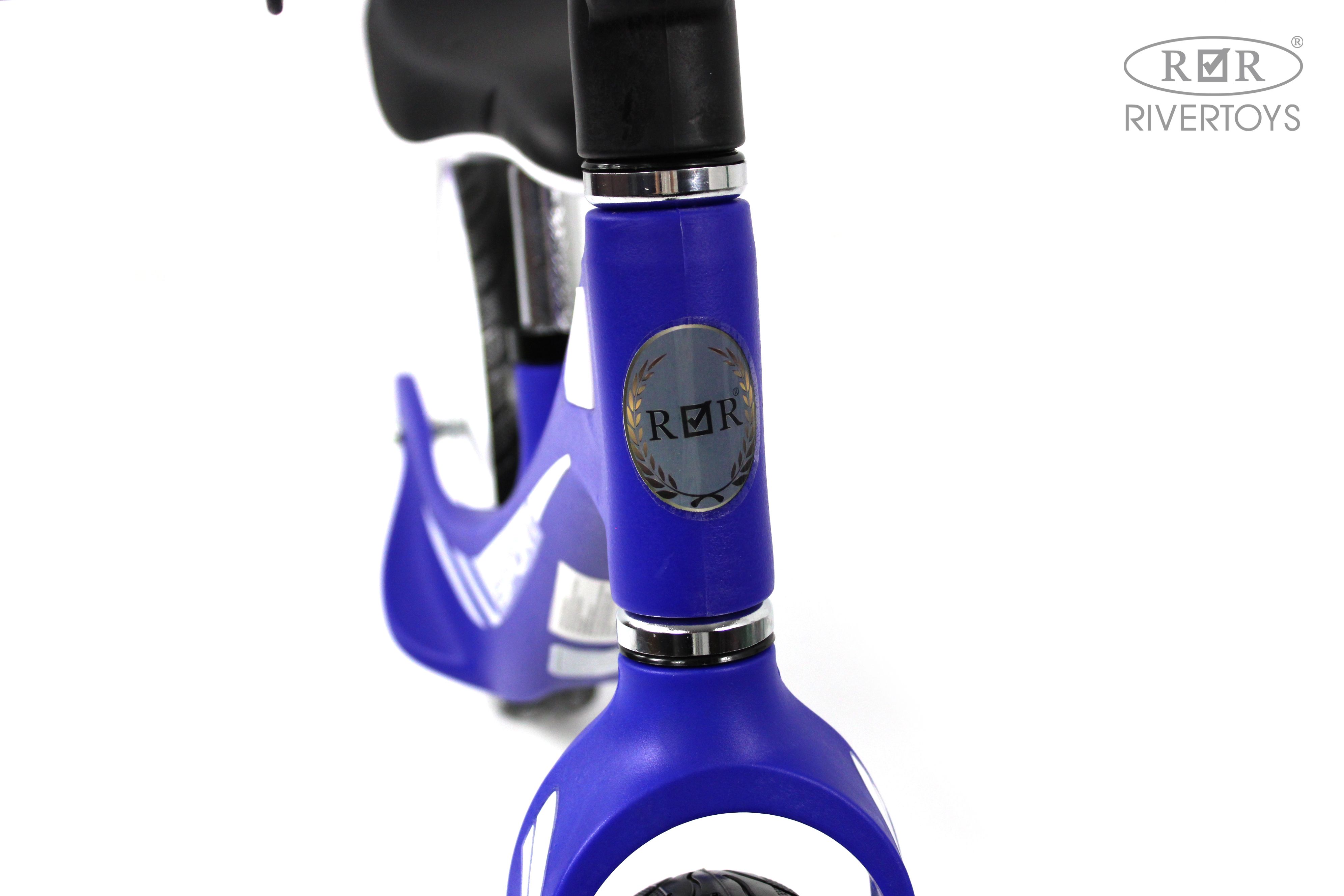 Двухколесный беговел RIVERTOYS 12 дюймов - фото 11