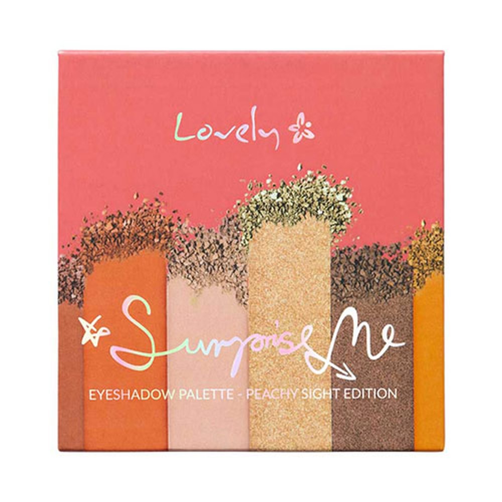 Палетка теней Lovely Surprise me peachy sight edition - фото 2