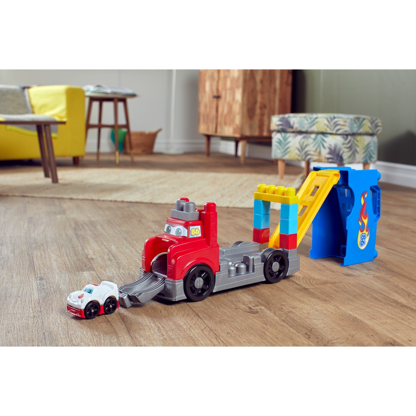 Конструктор Mega Bloks Большая машинка для гонок 12 дет. - фото 28