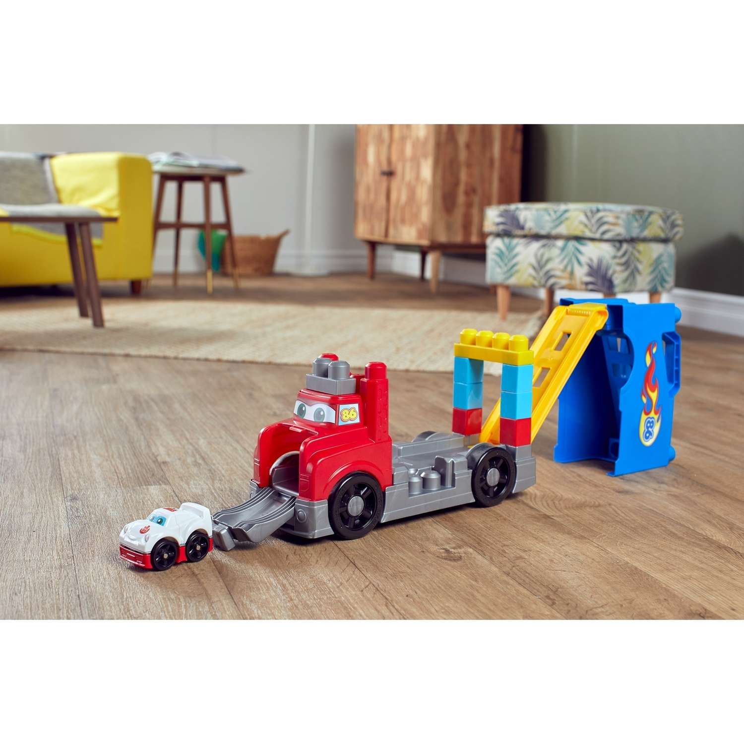 Конструктор Mega Bloks Большая машинка для гонок 12 дет. - фото 28