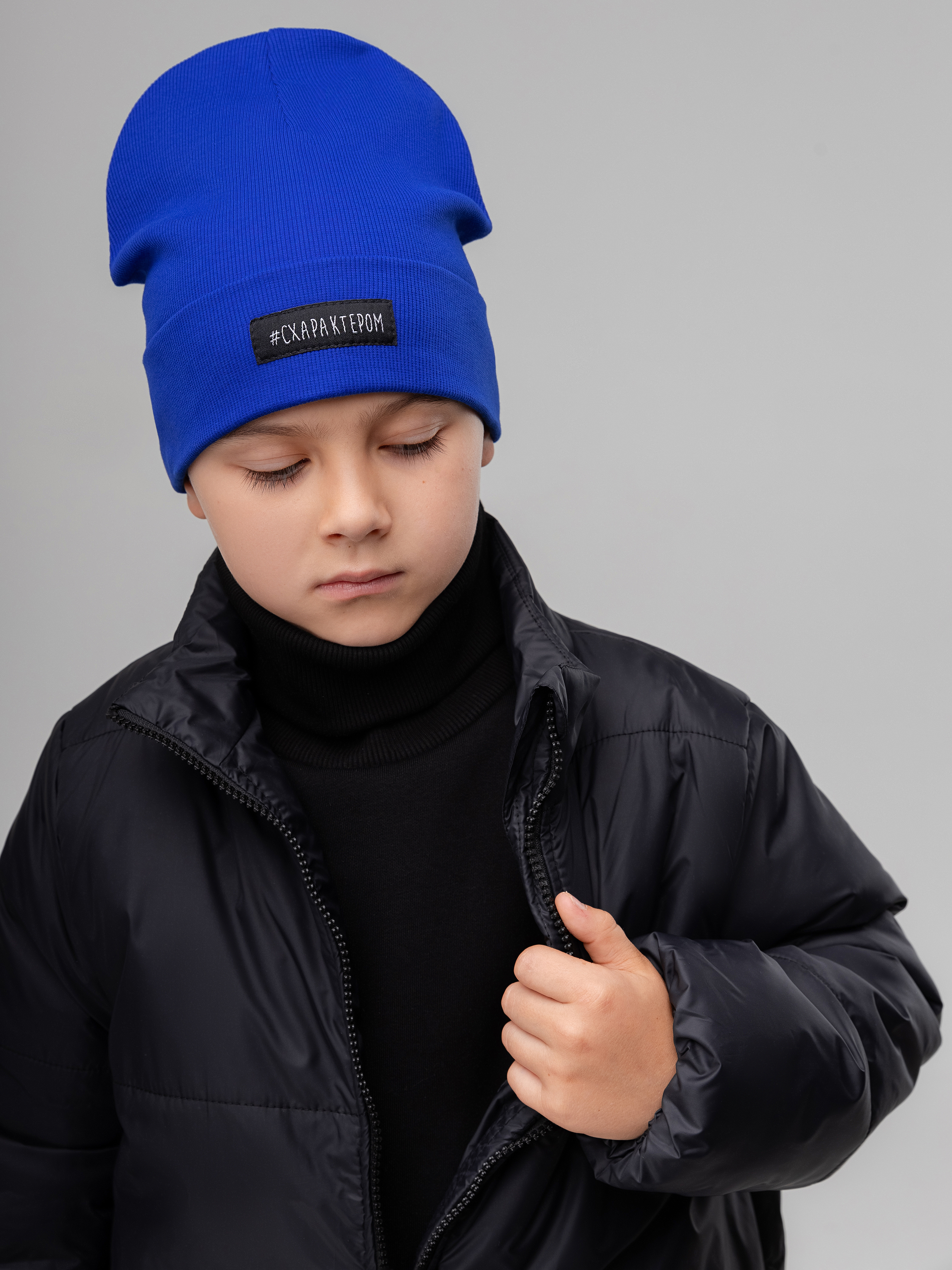 Шапка Bodo 10-310MU_синий - фото 2