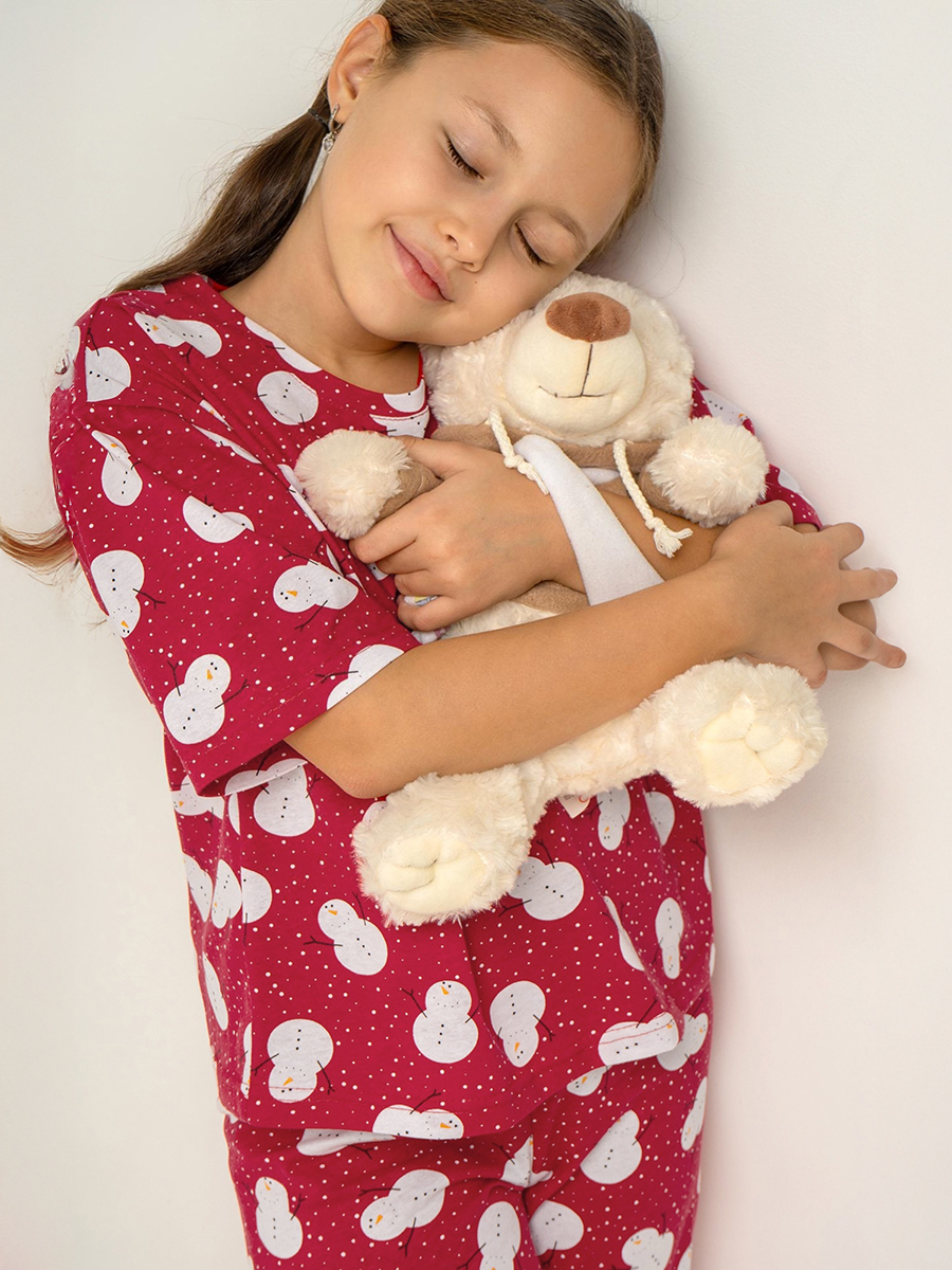 Пижама HappyFox HF6000DSPснеговики.на.красном - фото 10