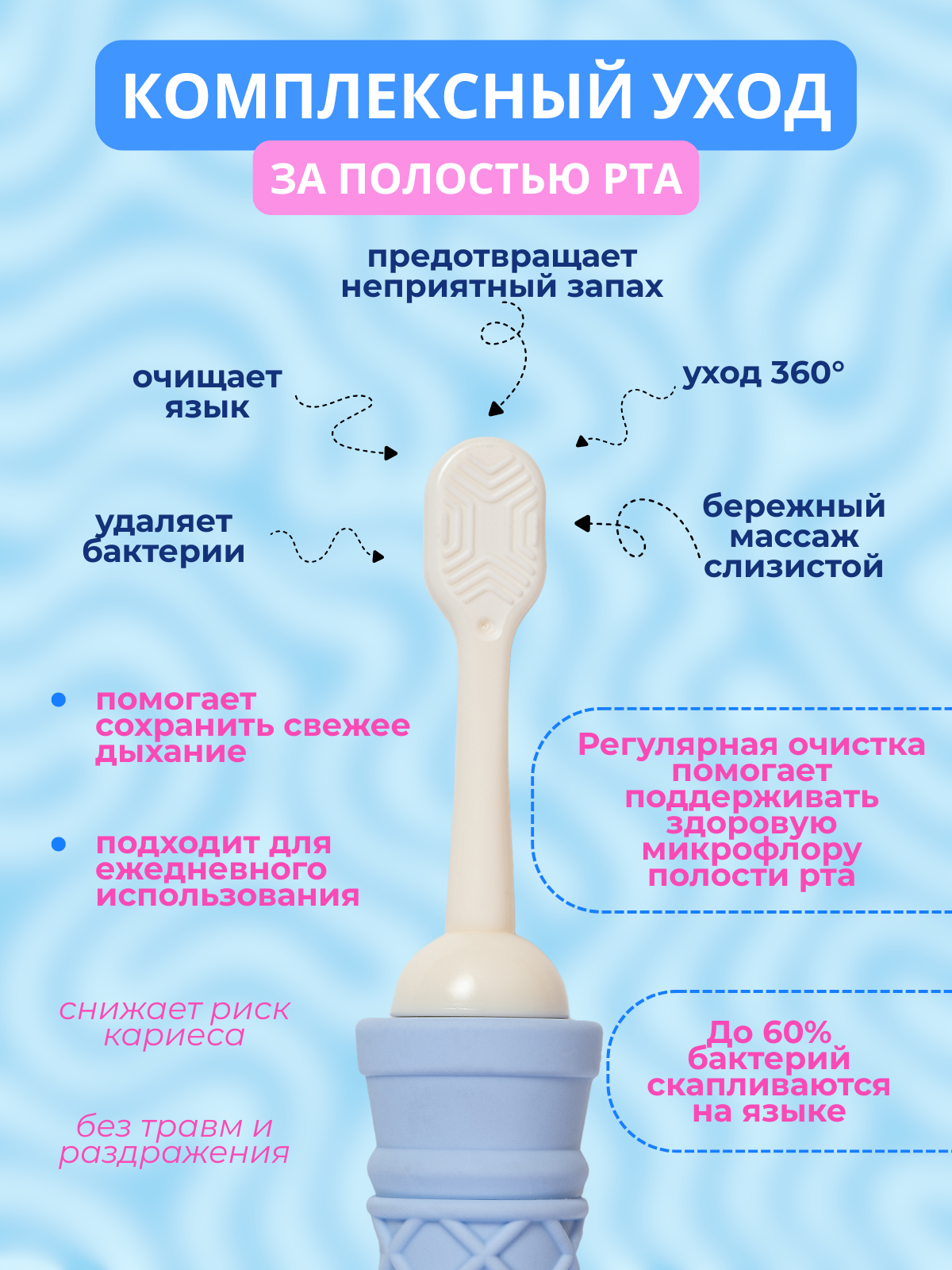 Зубная щетка классическая Чистый Зуб от 0 лет 1 шт. - фото 5