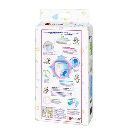 Трусики Maneki M (6-11 кг) 56 шт.