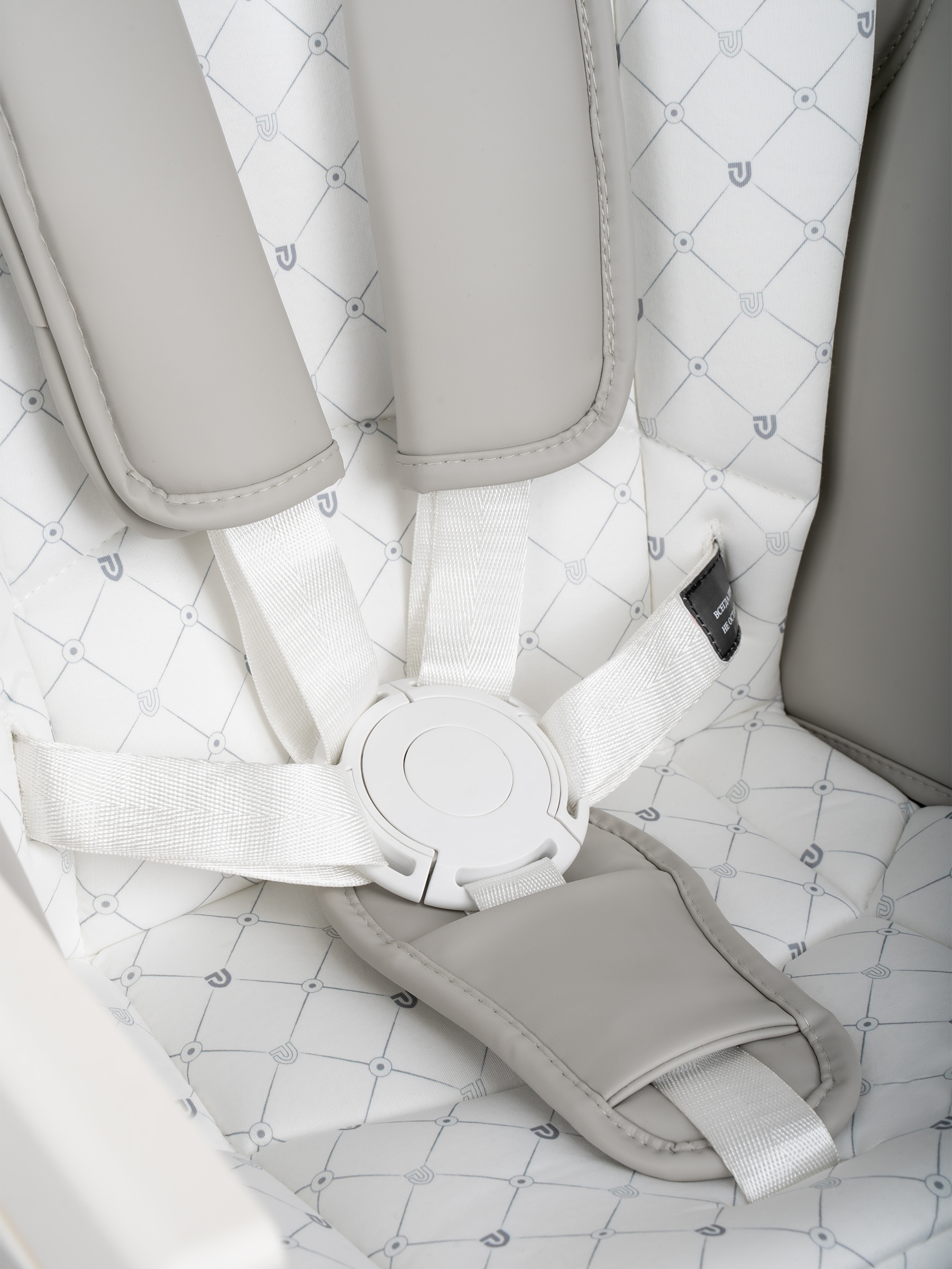 Стульчик для кормления JOVOLA Loki с функцией электрокачели серый - фото 10