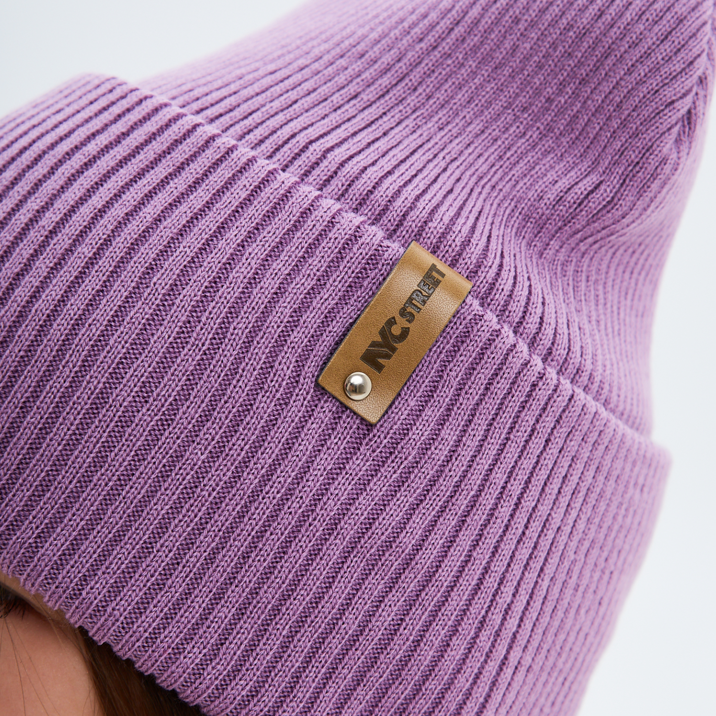 Шапка и снуд KUBRIO KU-H-72-lopataG-Purple - фото 11