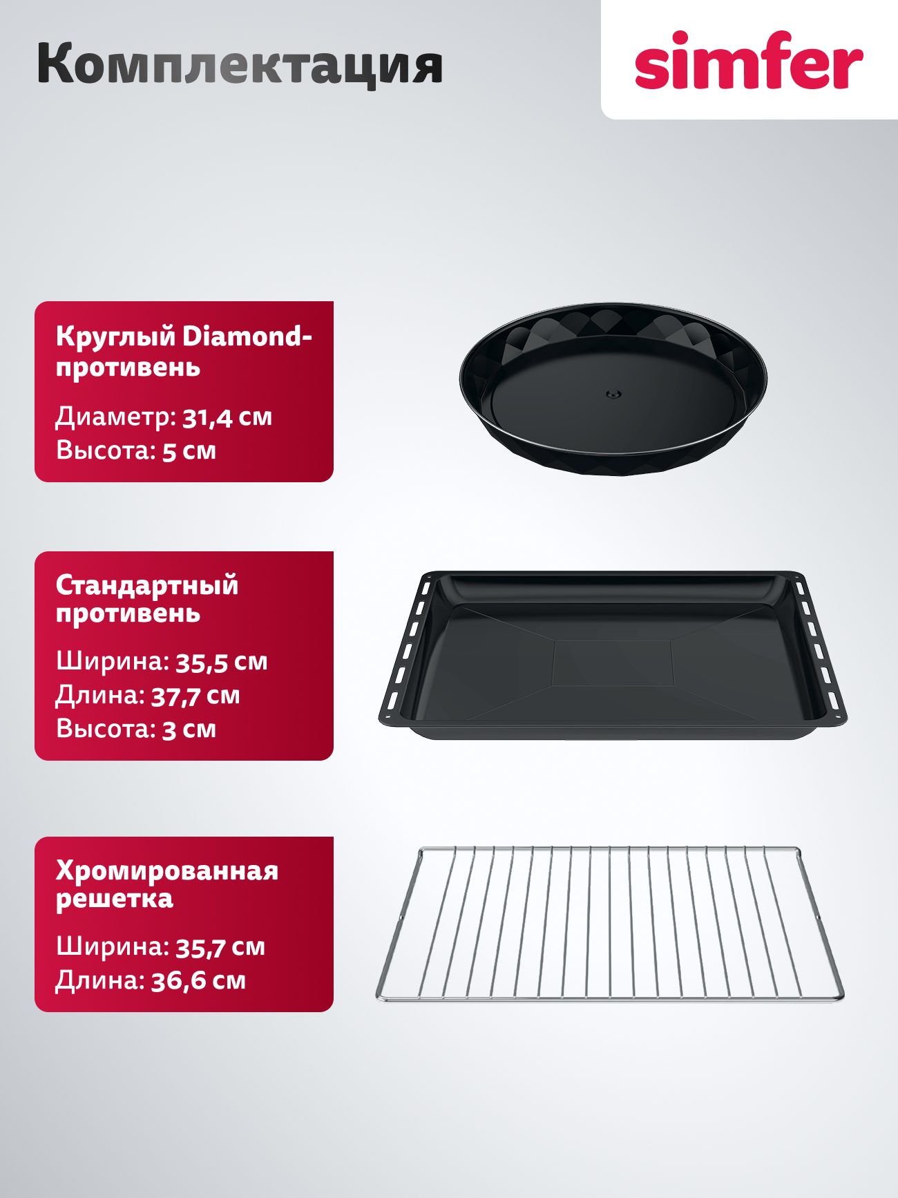 Духовой шкаф Simfer Simfer B4EB14006 - фото 3