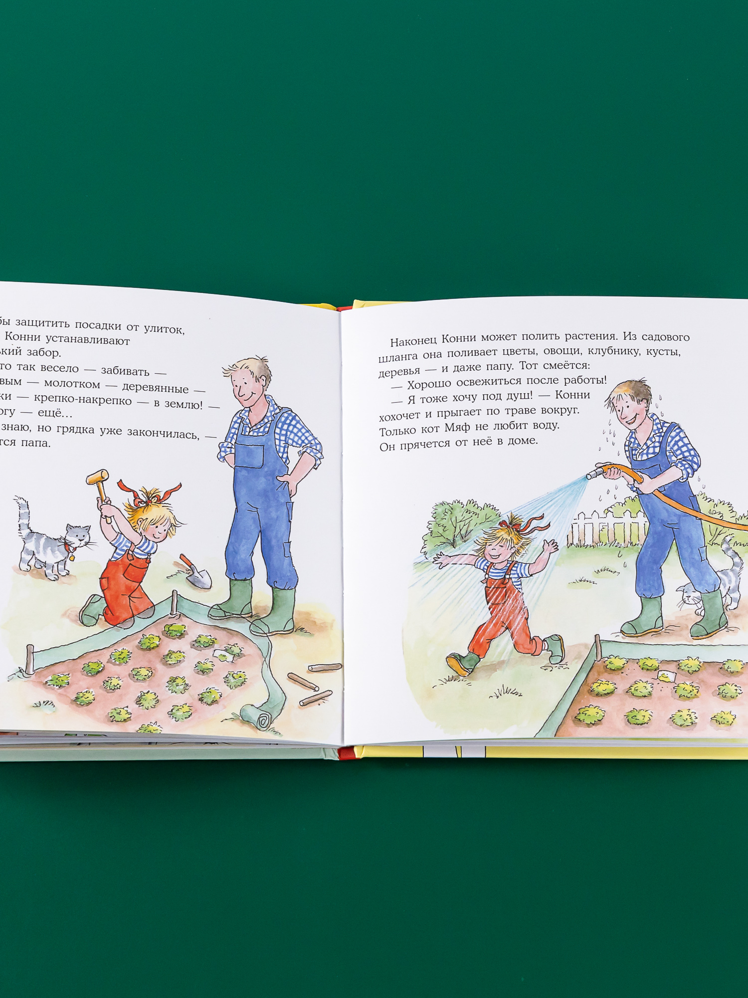 Книга Альпина. Дети Конни помогает папе - фото 11