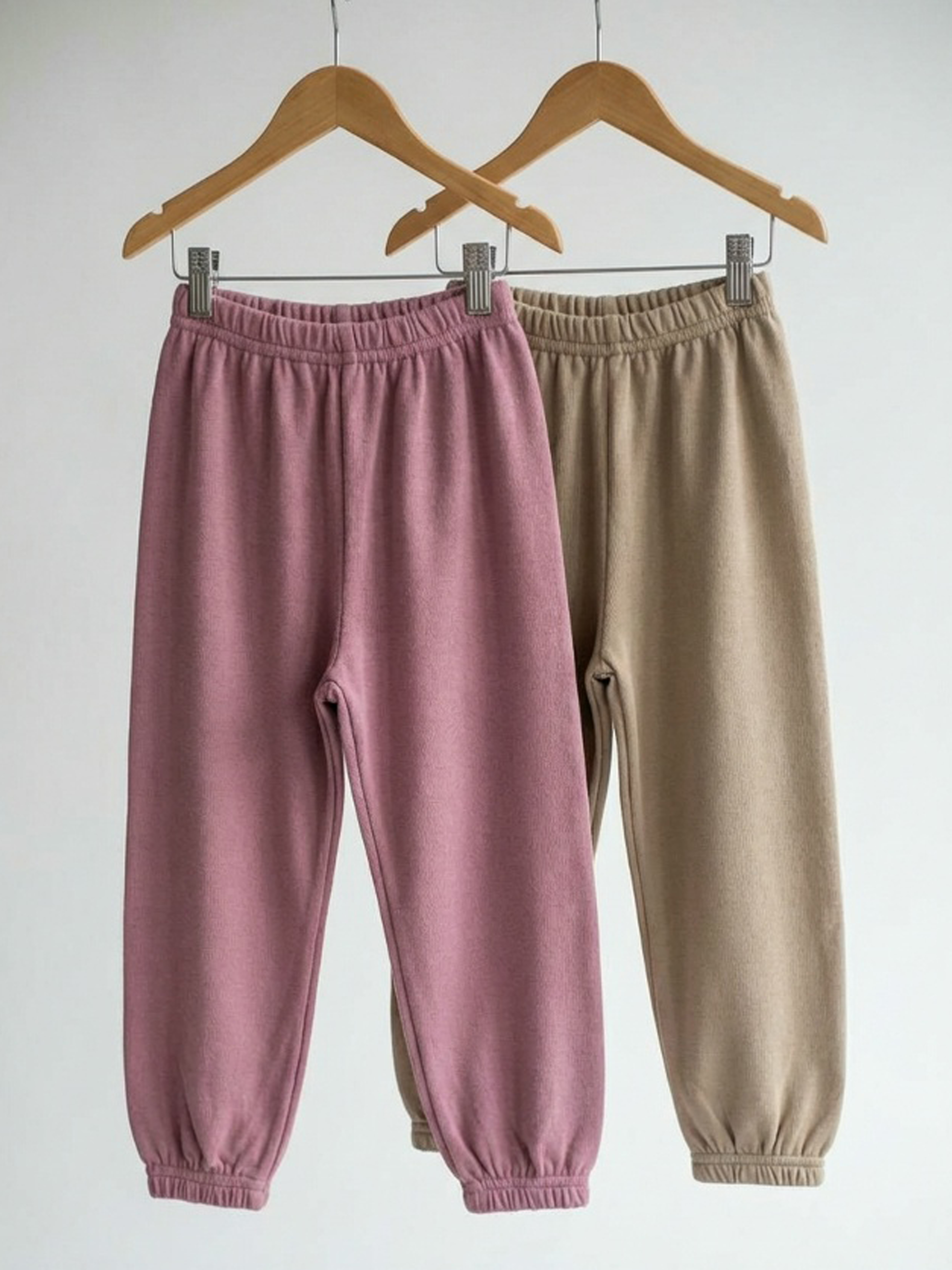 Изображение товара Брюки детские Рыжик 2 шт домашние хлопок интерлок для мальчика и девочки