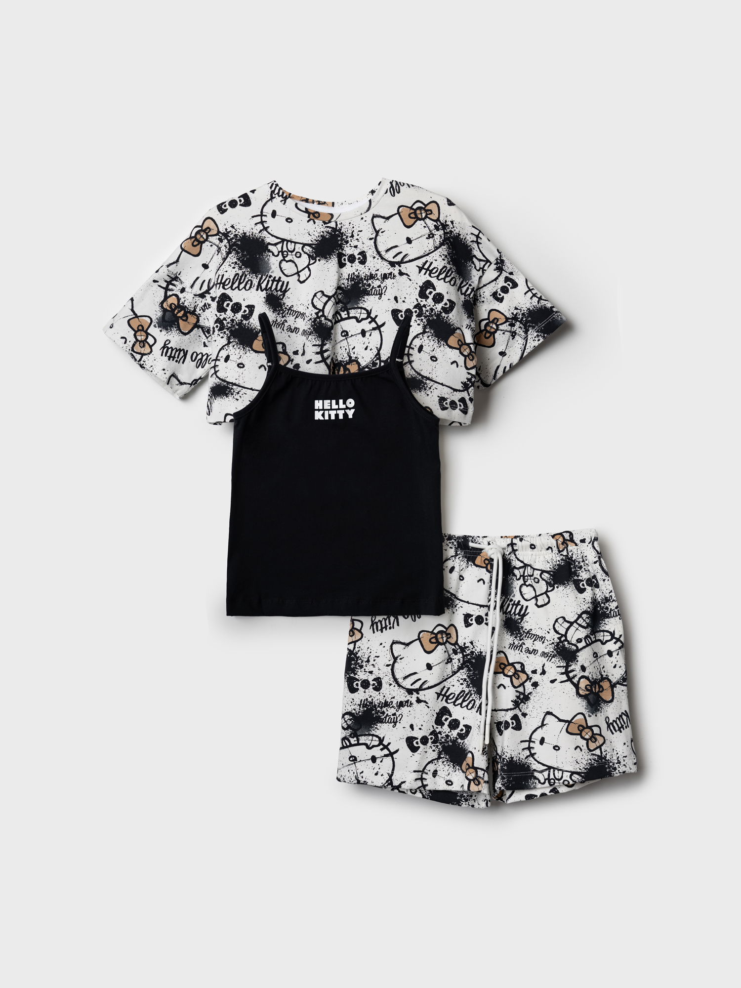 Футболка с майкой и шортами PlayToday 12641017 - фото 7