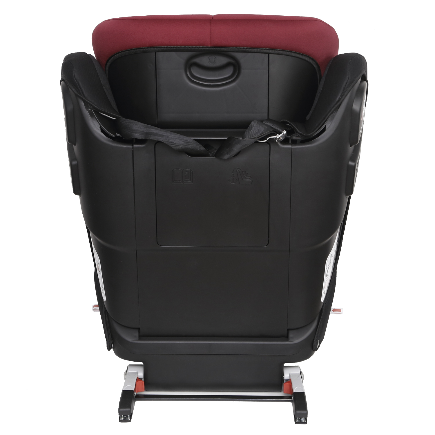 Автокресло Olsson Atlas Isofix Black-Red Isofix 1/2/3 (9-36 кг) - фото 16