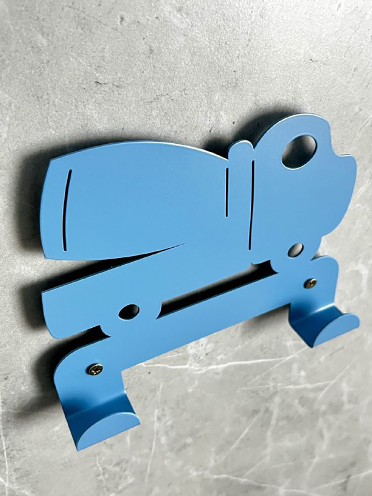 Вешалка настенная Зонт Мастерская Уюта Бетономешалка синяя - фото 12