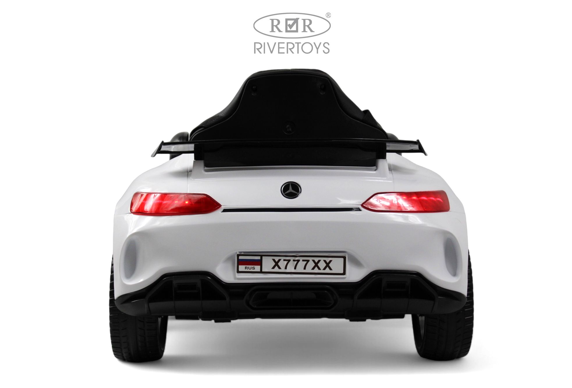 Электромобиль RIVERTOYS Mercedes X777XX-AMG-WHITE С пультом ДУ - фото 19