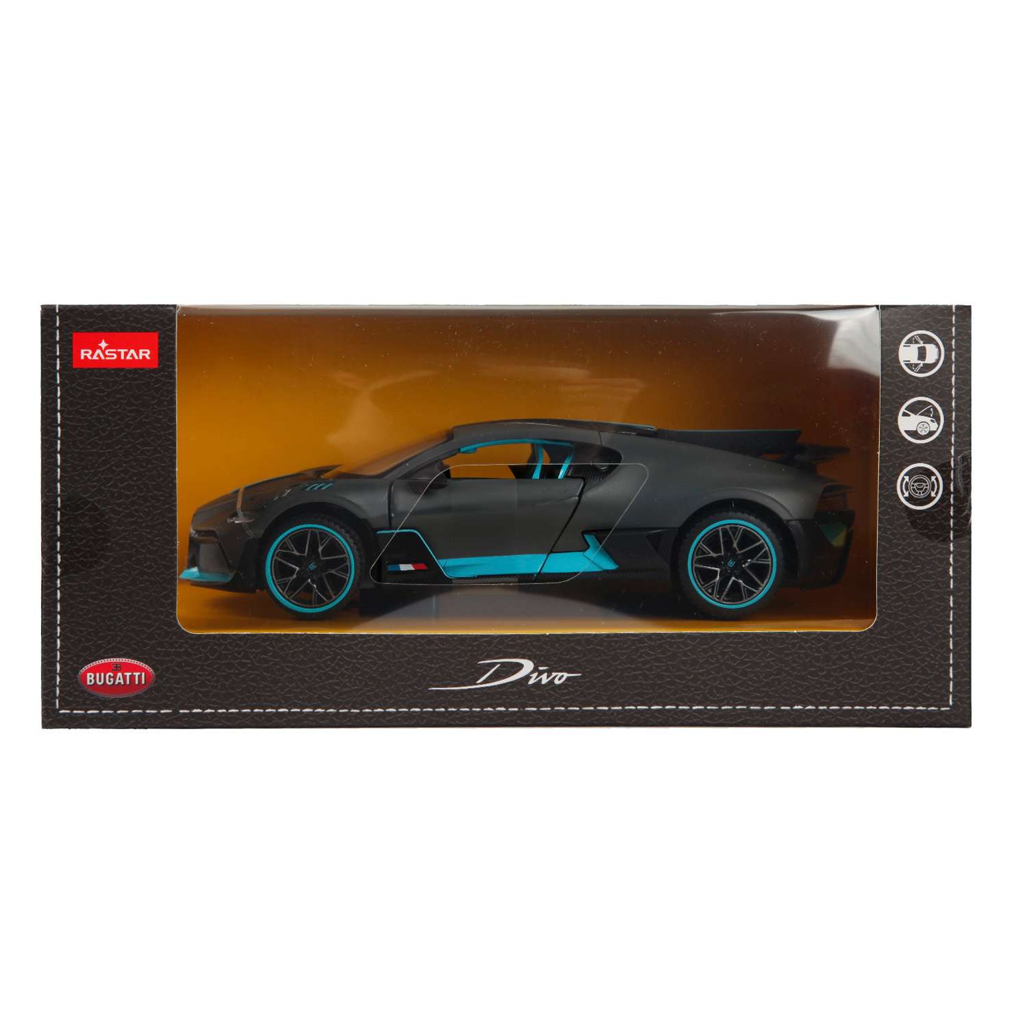 Автомобиль Rastar Bugatti Divo 1:24 63900 - фото 6
