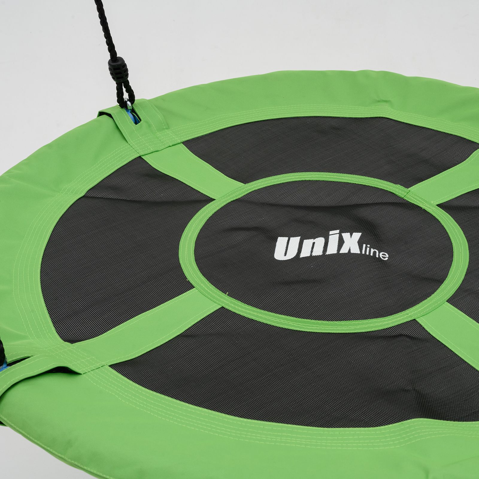 Качели-гнездо подвесные детские UNIX line 100 см до 150 кг green - фото 5