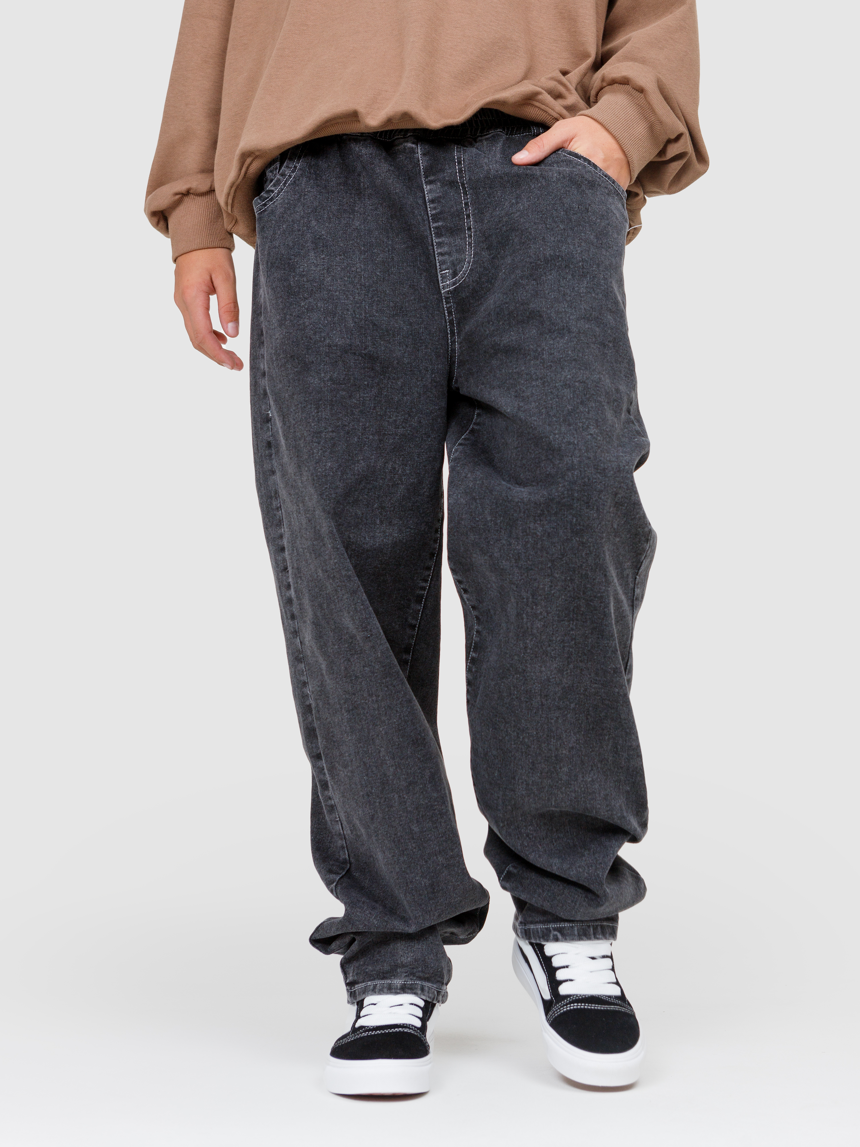 Джинсы-багги СИНИЙ МИР WM5515-F63 - фото 13