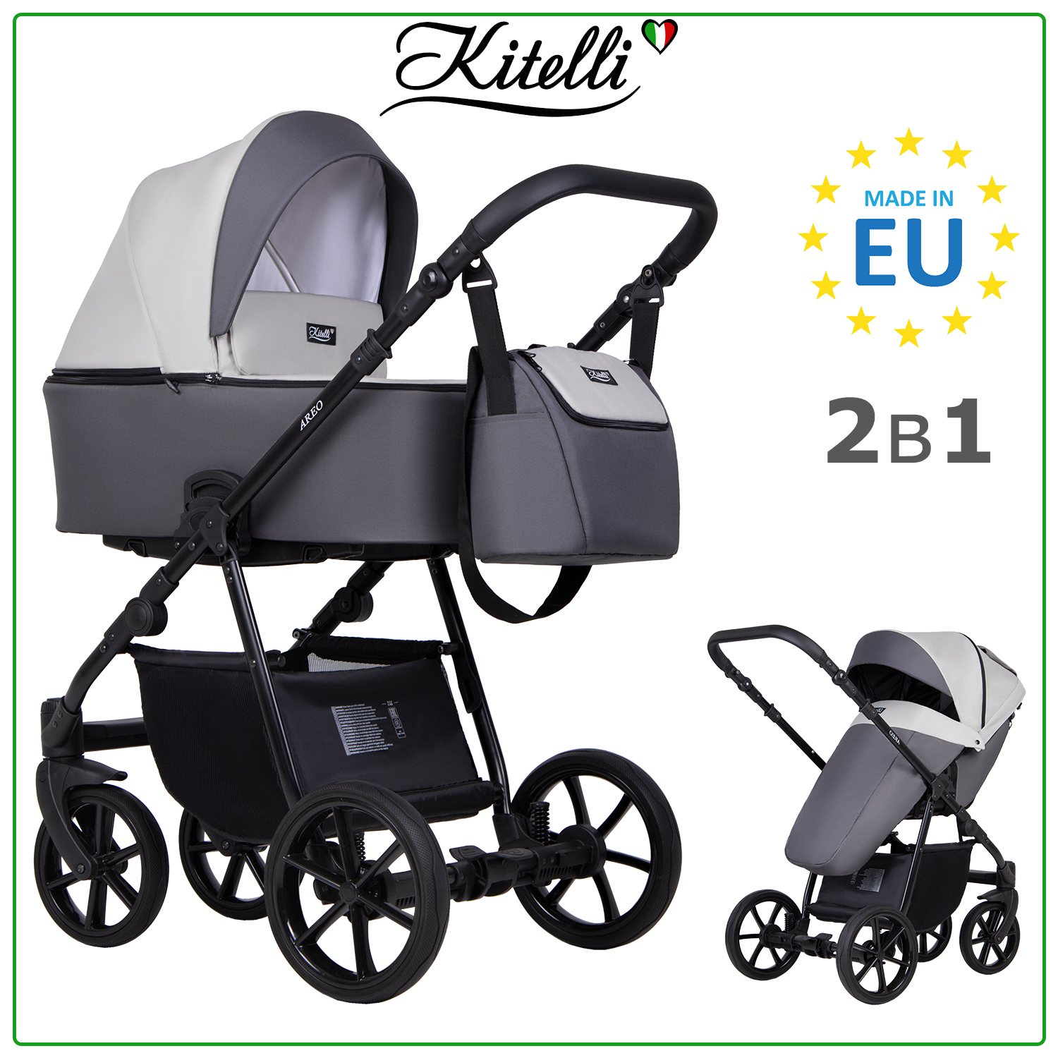 Коляска 2в1 Kitelli Areo - фото 1