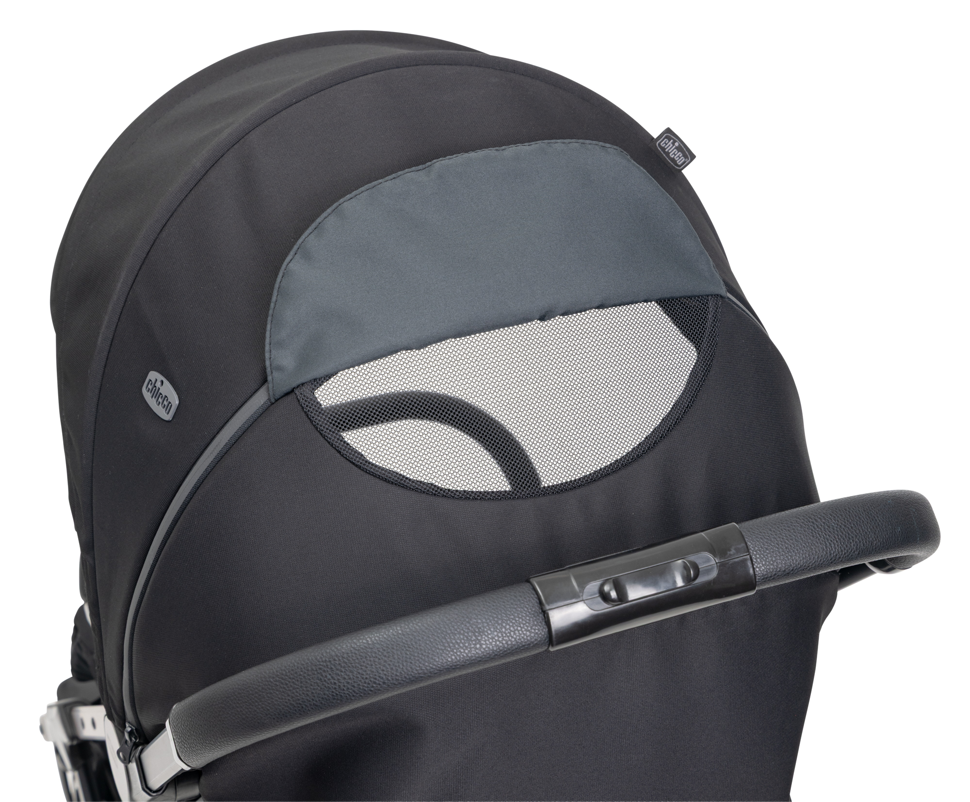 Коляска прогулочная Chicco черный - фото 7