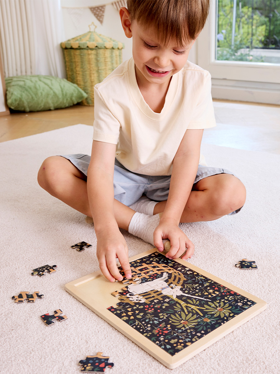 Пазл Hape Пазл для детей Умняша деревянный - фото 2