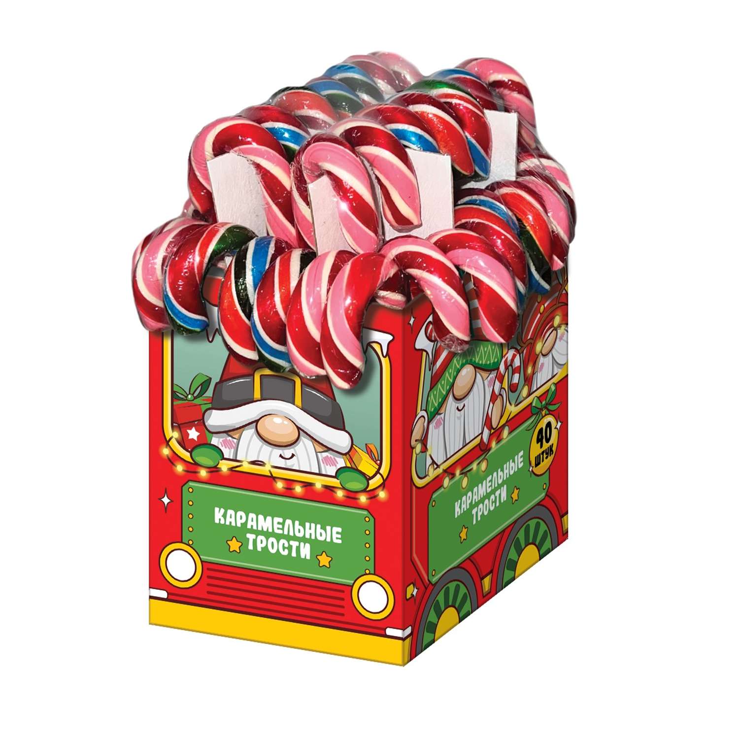 Карамель леденцовая Конфитрейд в виде трости 20г - фото 3