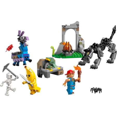 Конструктор LEGO Fortnite Лагерь Пили и Спаркплага блочный