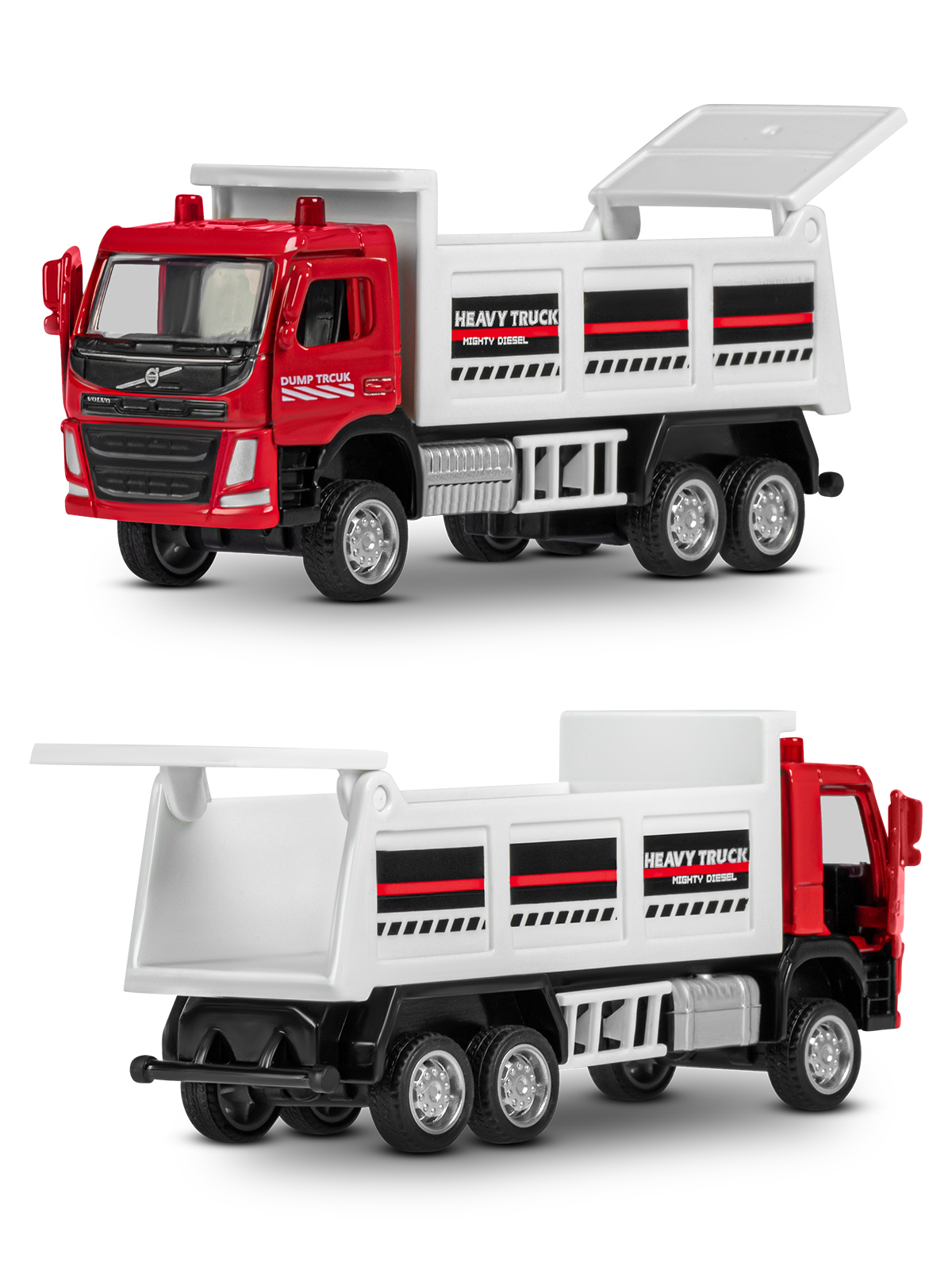 Самосвал АВТОпанорама Volvo FM 1:72 JB1251645 - фото 9