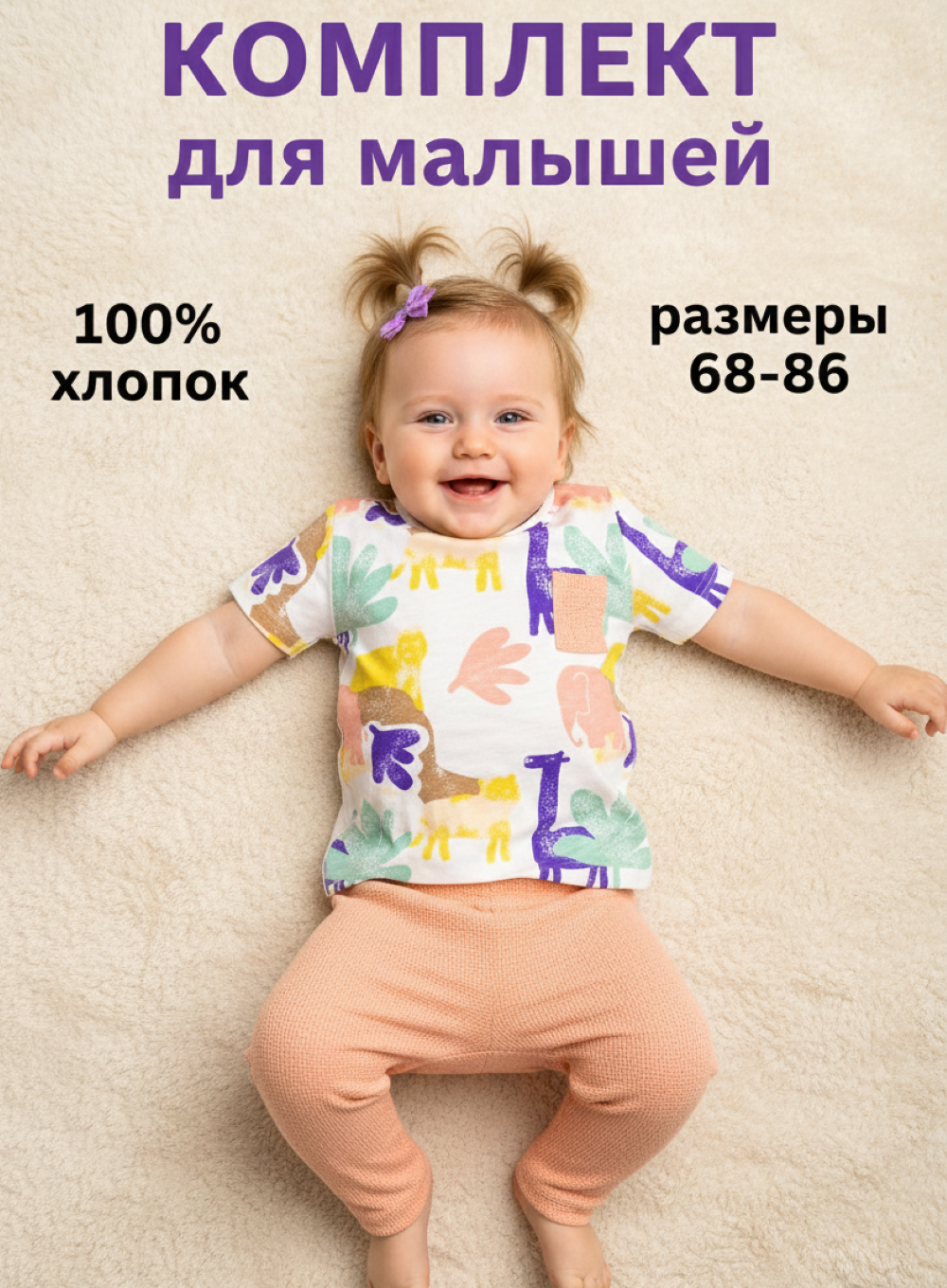 Футболка и брюки Deiko Baby D1173 - фото 2