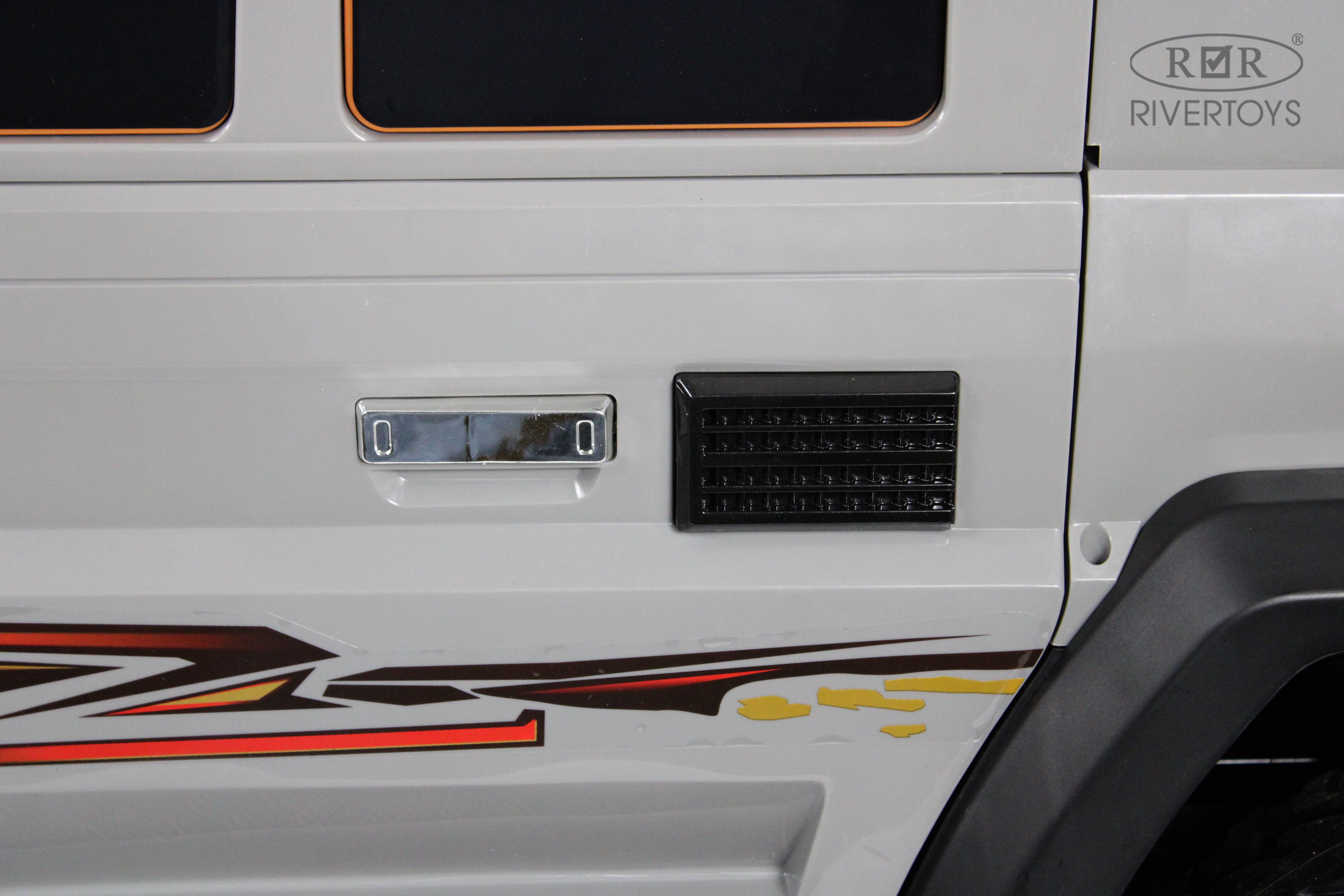 Электромобиль RIVERTOYS E555KX-PICKUP-GREY С пультом ДУ - фото 20