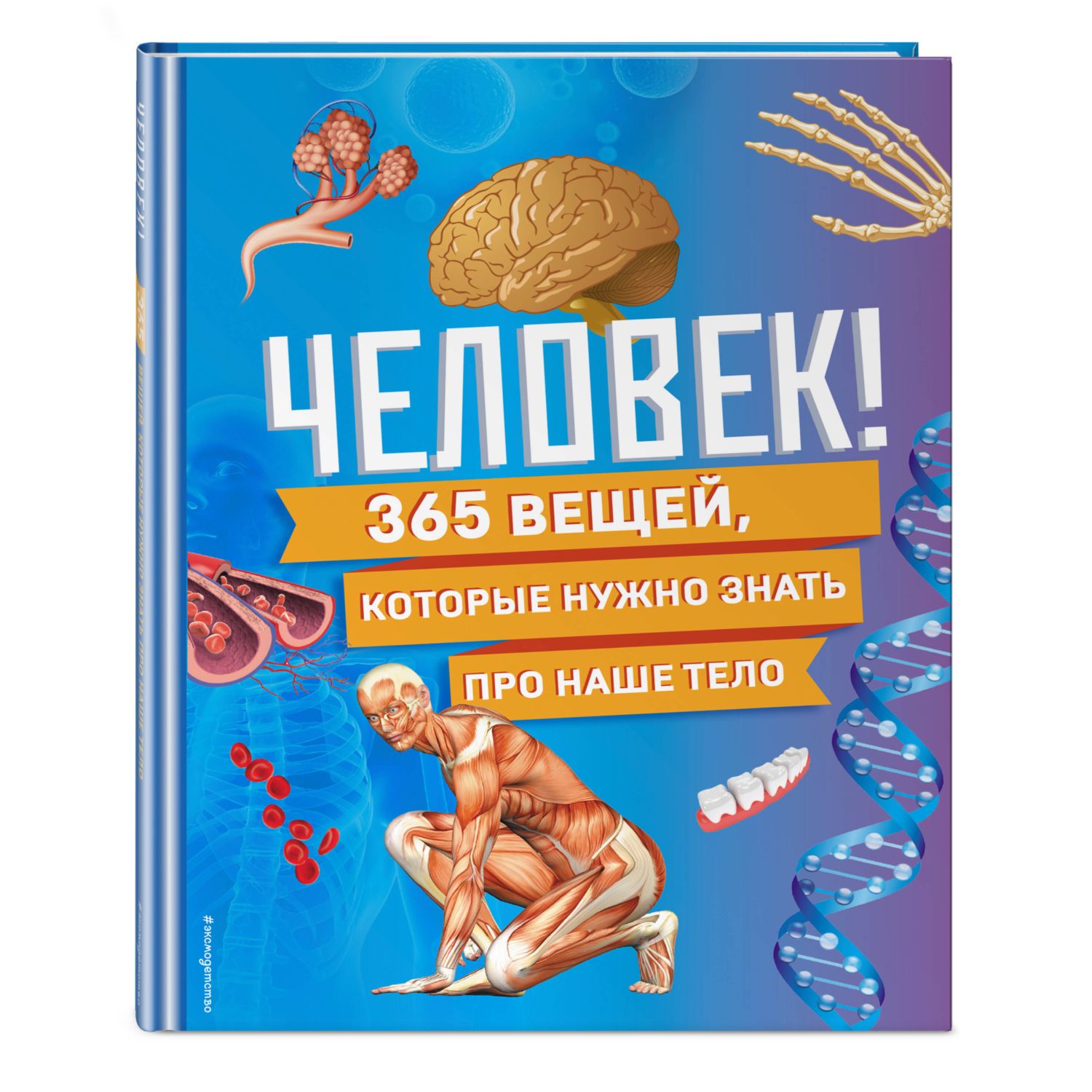 Книга Эксмо Человек! 365 вещей которые нужно знать про наше тело - фото 1