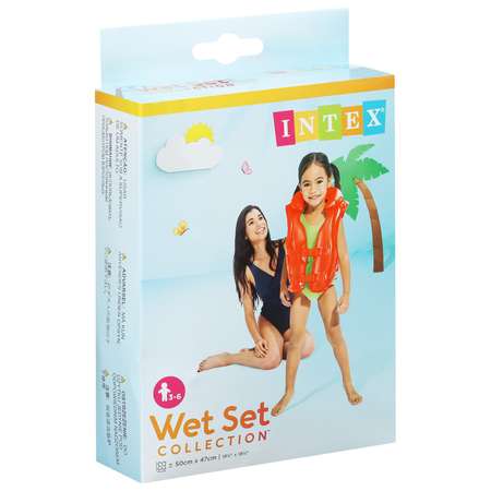 Жилет Intex надувной «Делюкс» 50 х 47 см от 3-6 лет 58671NP INTEX