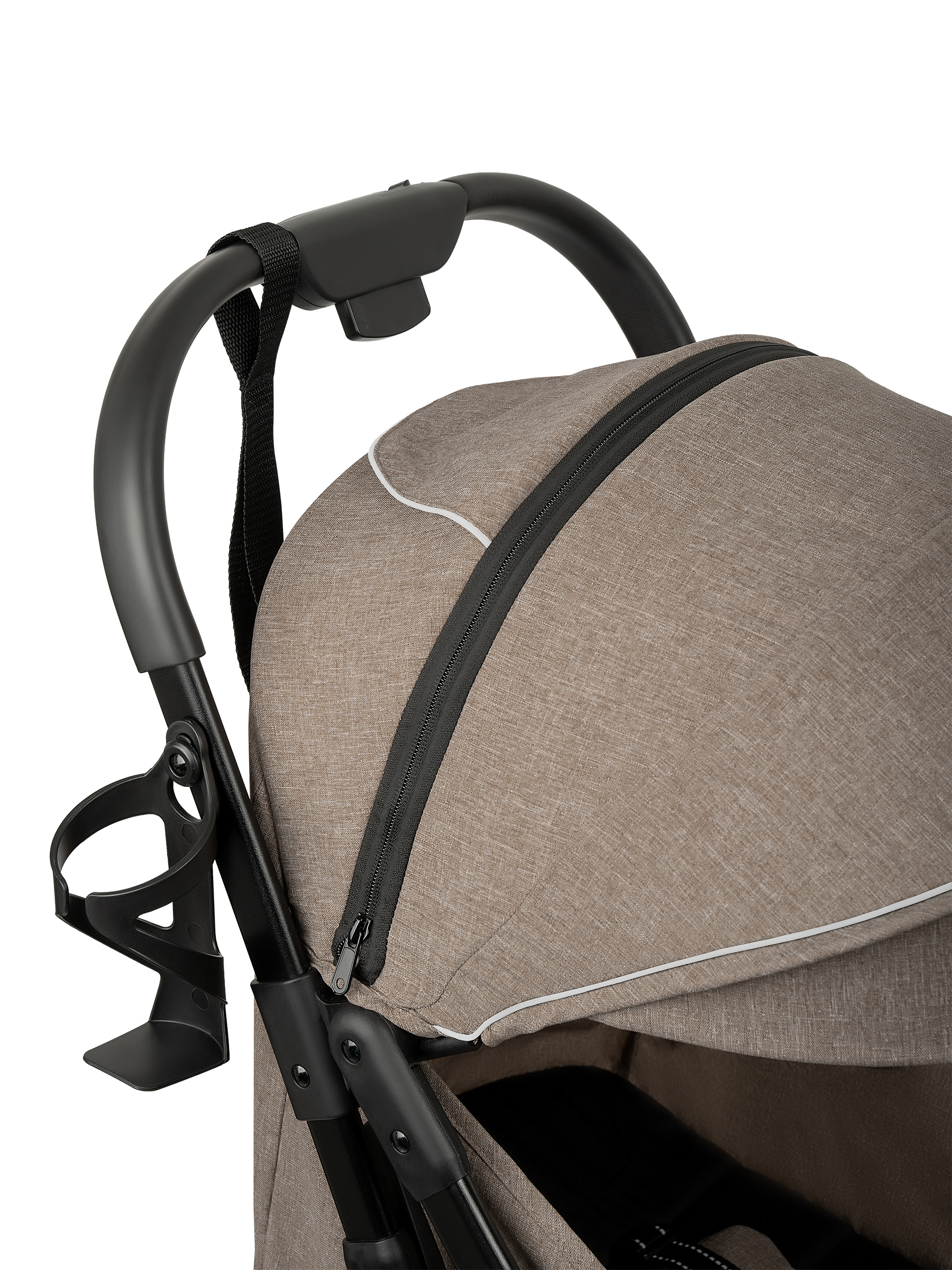 Коляска прогулочная JOVOLA Cooper темно-бежевый - фото 26